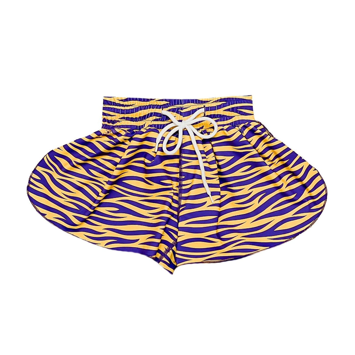 Tiger Striped Butterfly Shorts