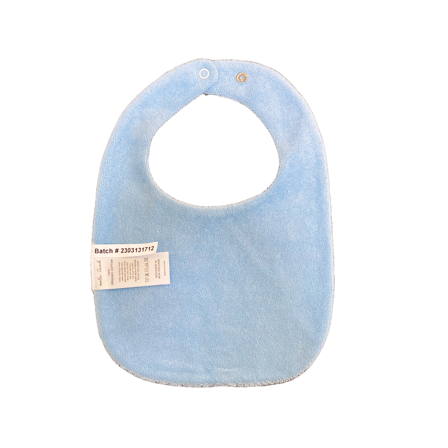 Nola Tawk - My First Snoball Organic Cotton Baby Bib