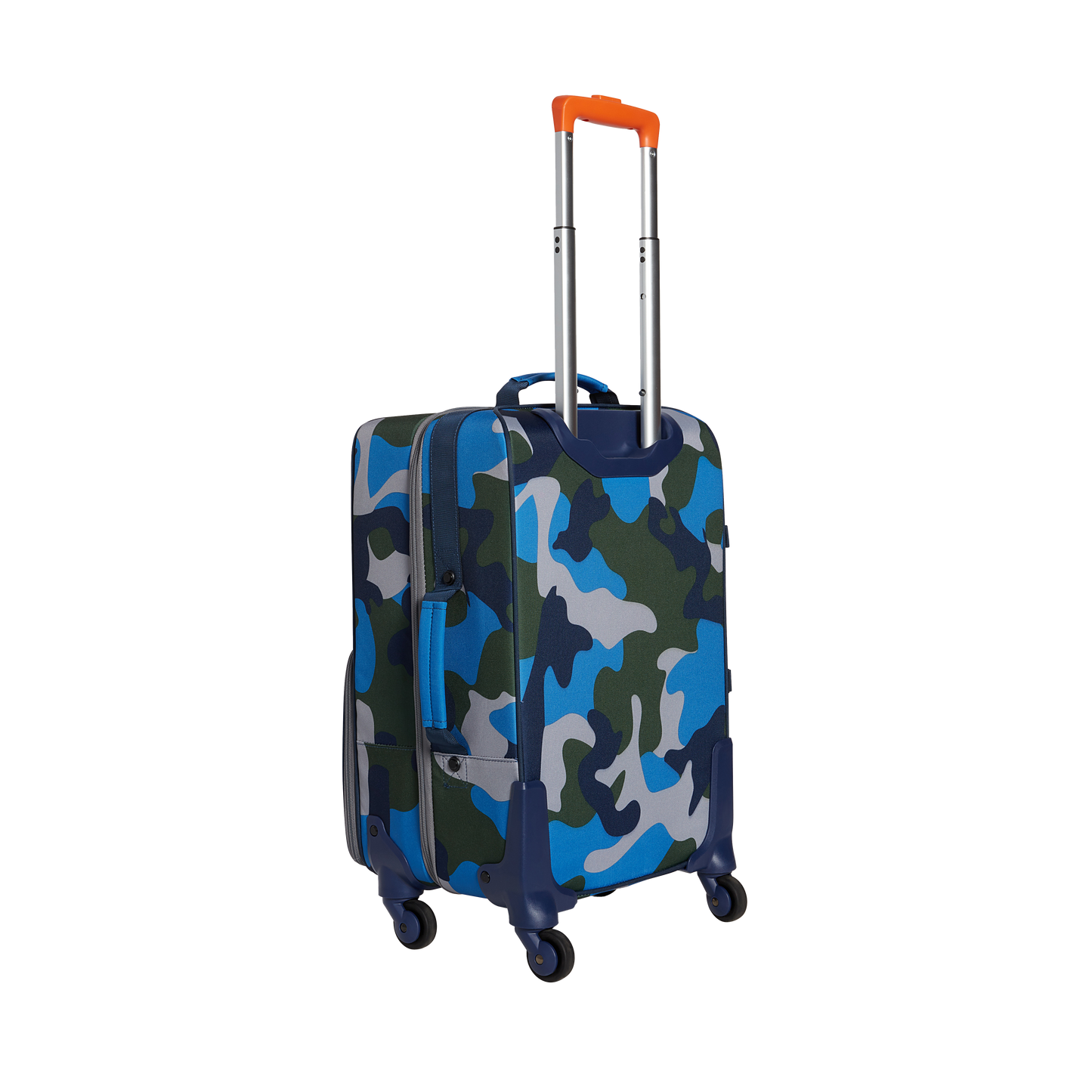 Logan Carry-On Suitcase in Camo, interior packed view