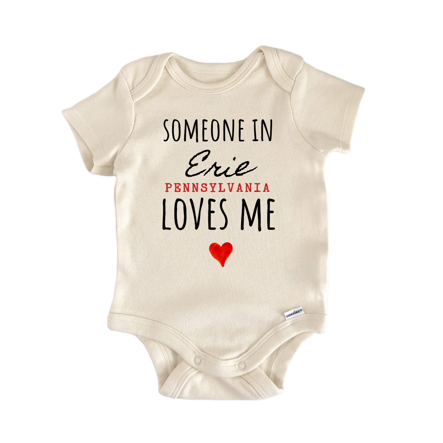Erie Pennsylvania Baby Gift Baby Bodysuit