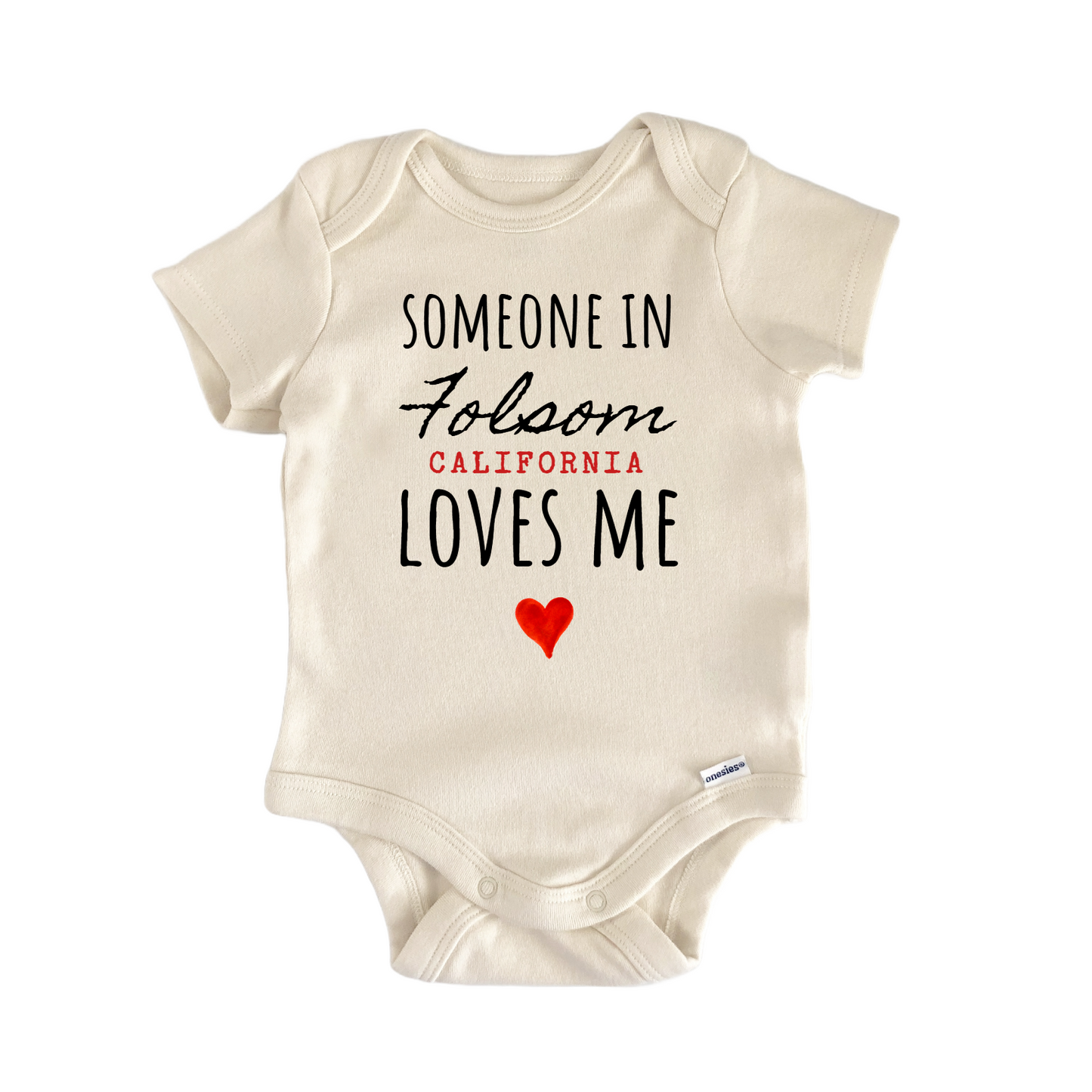 Folsom California Baby Gift Baby Bodysuit