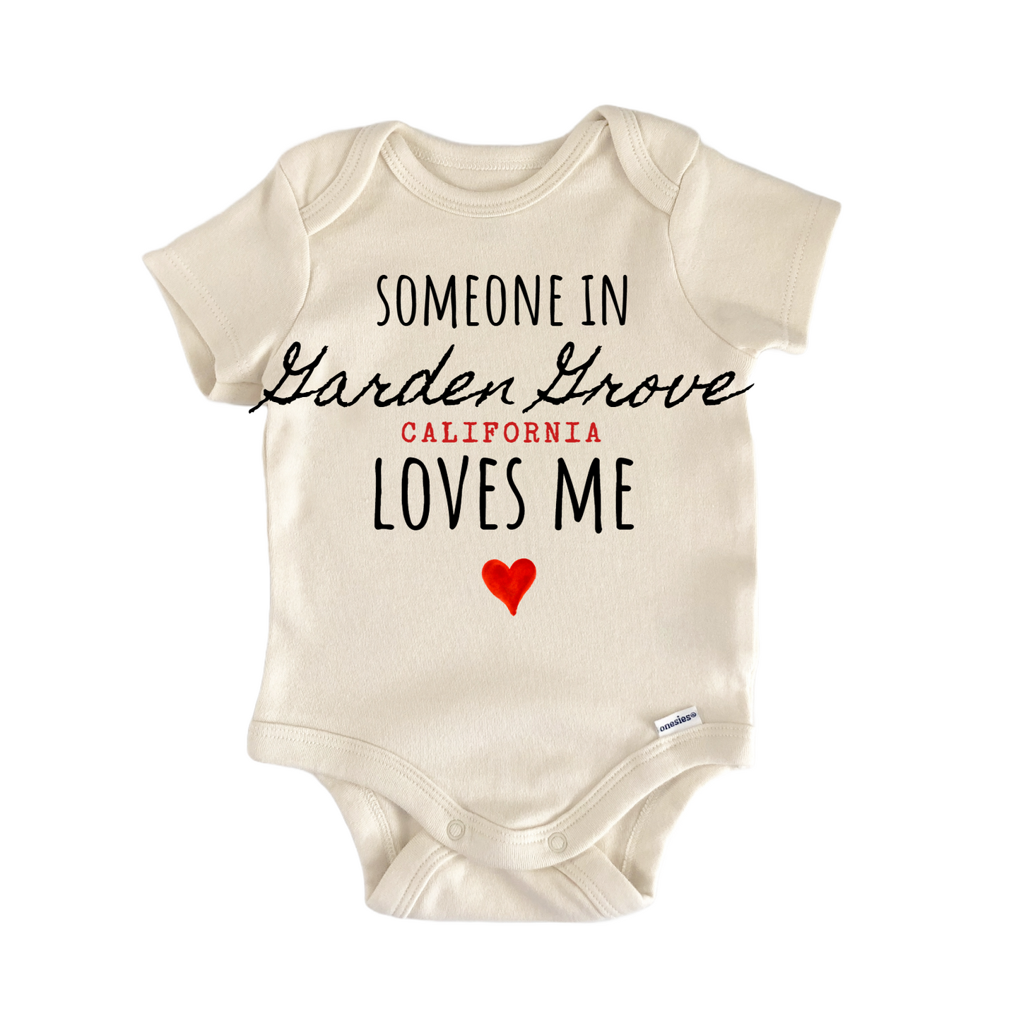 Garden Grove California Baby Gift Baby Bodysuit
