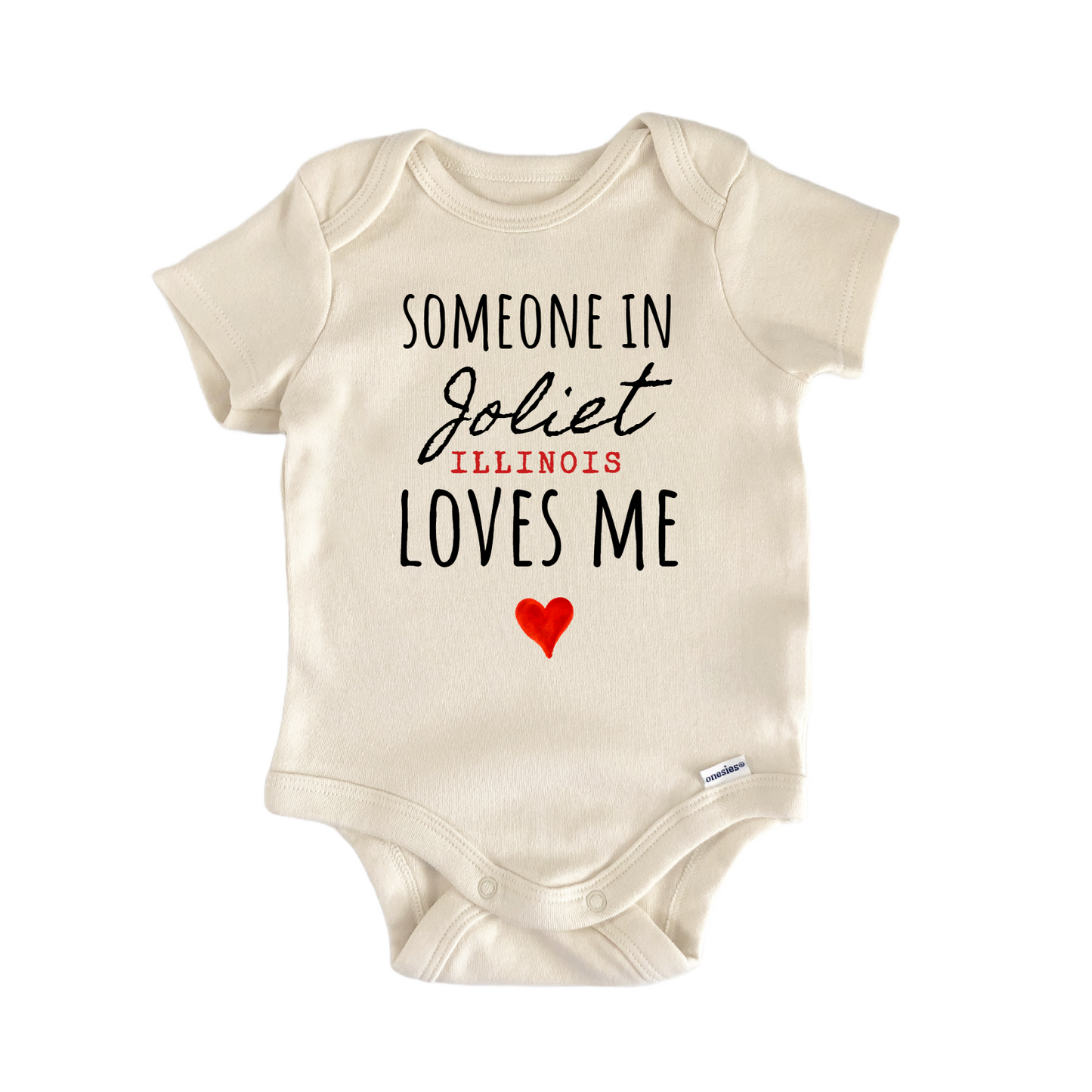 Joliet Illinois Baby Gift Baby Bodysuit