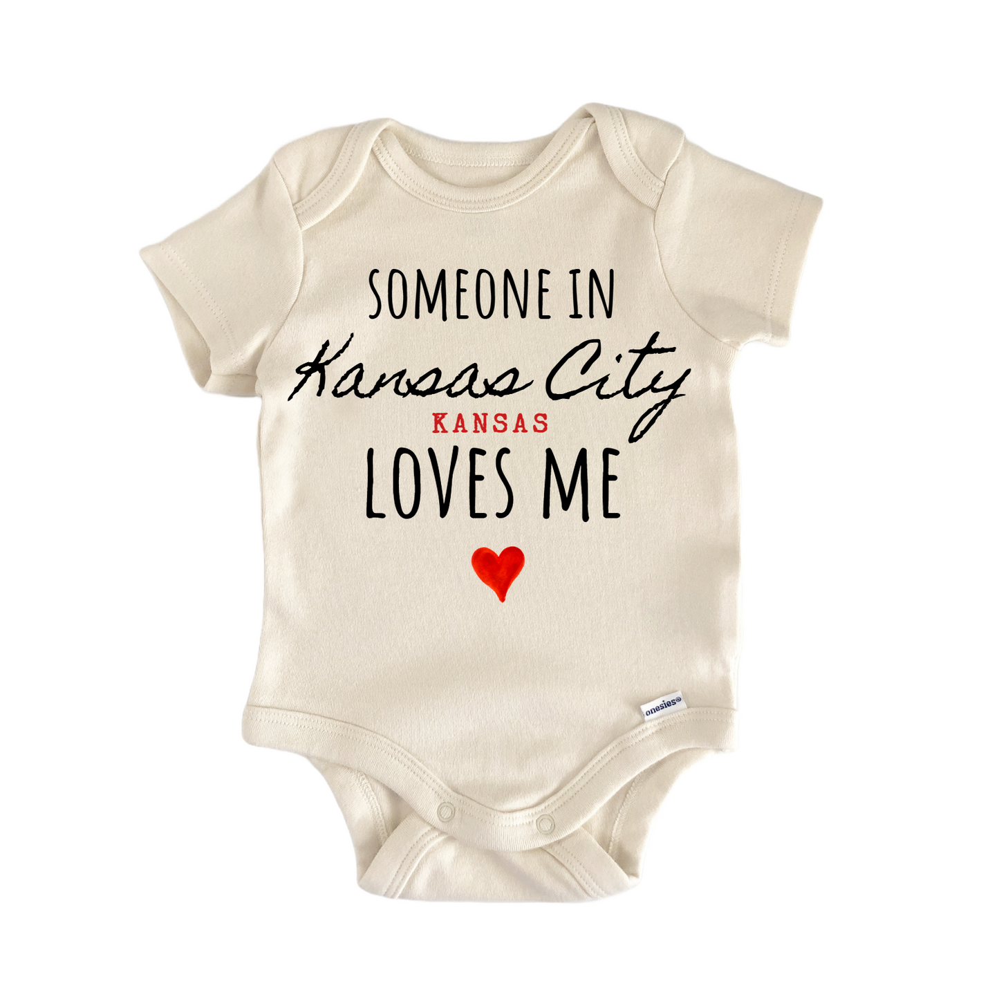 Kansas City Kansas Baby Gift Baby Bodysuit