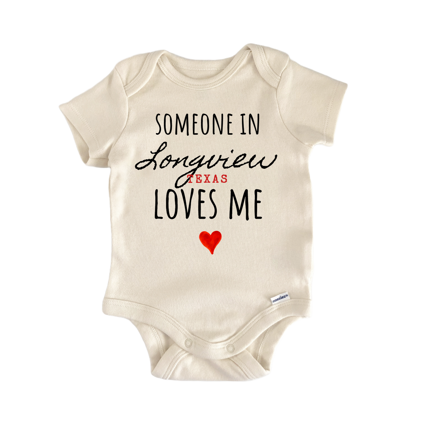 Longview Texas Baby Gift Baby Bodysuit