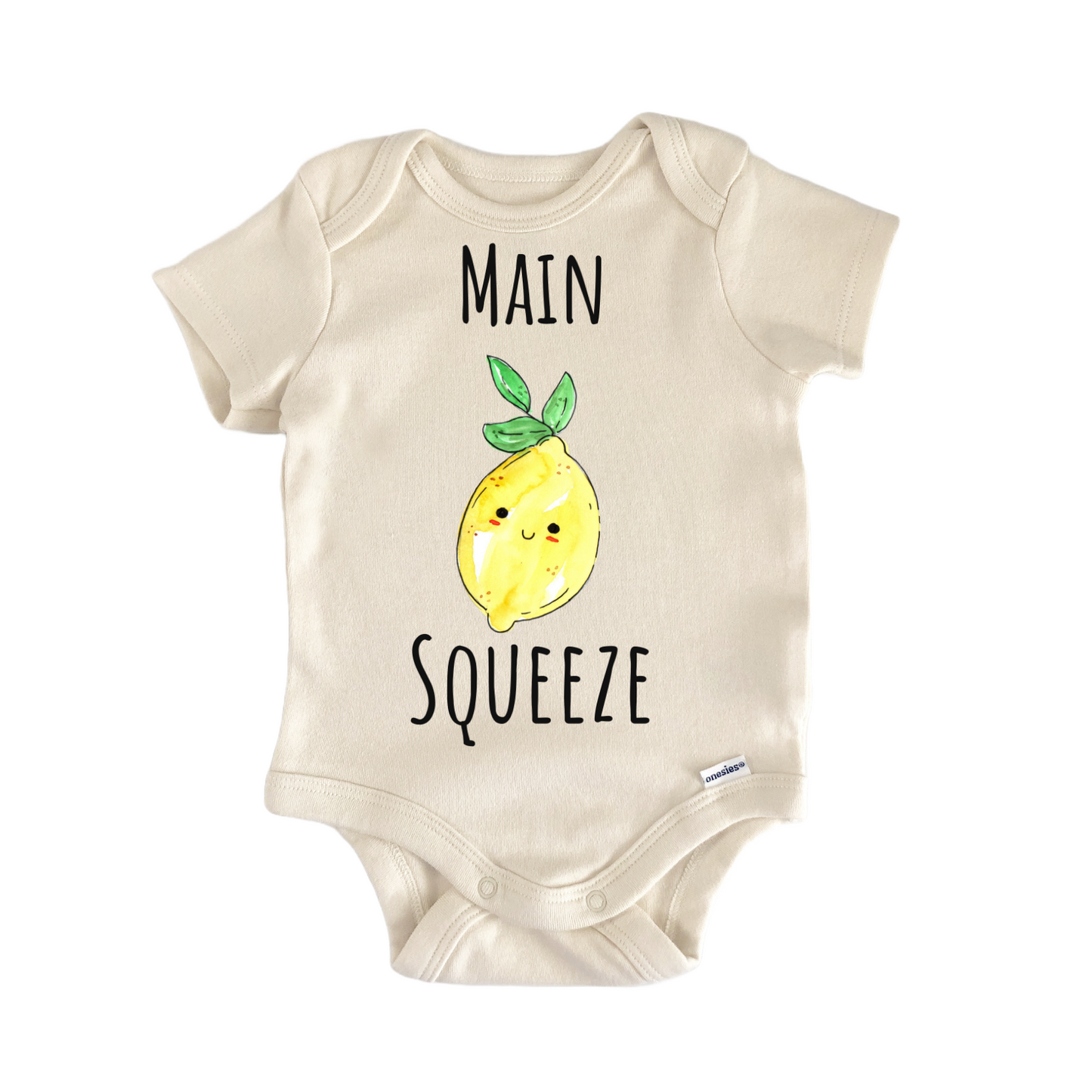 Lemon Kawaii Fruit Baby Gift Baby Bodysuit