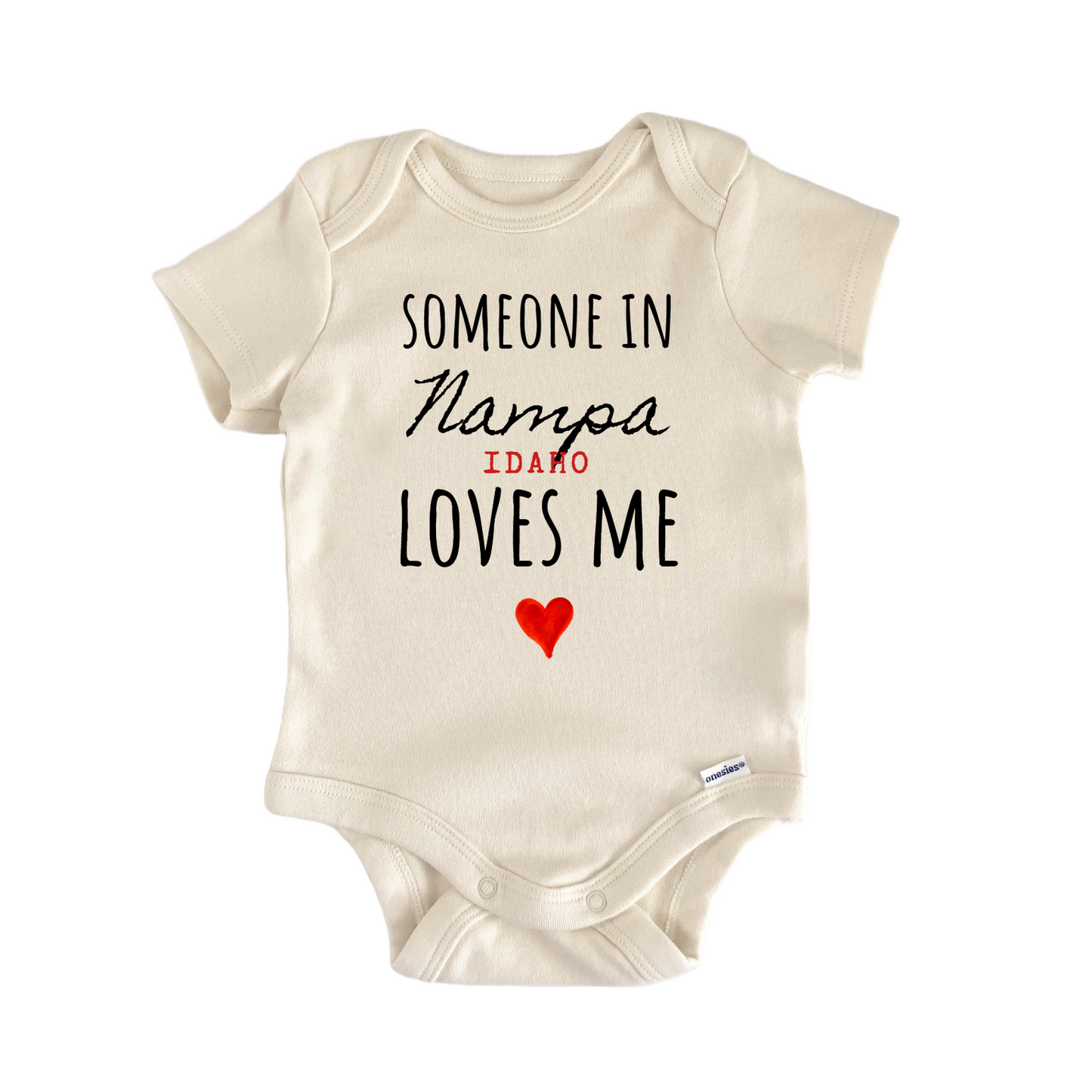 Nampa Idaho Baby Gift Baby Bodysuit
