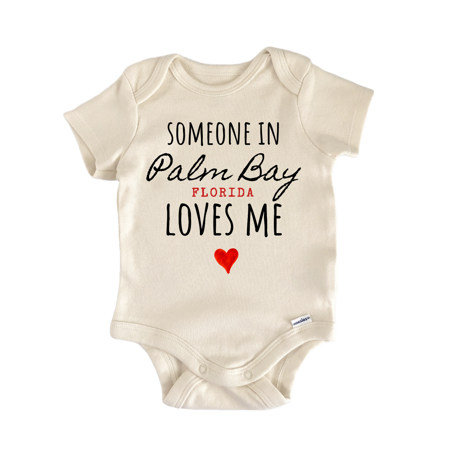 Palm Bay Florida Baby Gift Baby Bodysuit