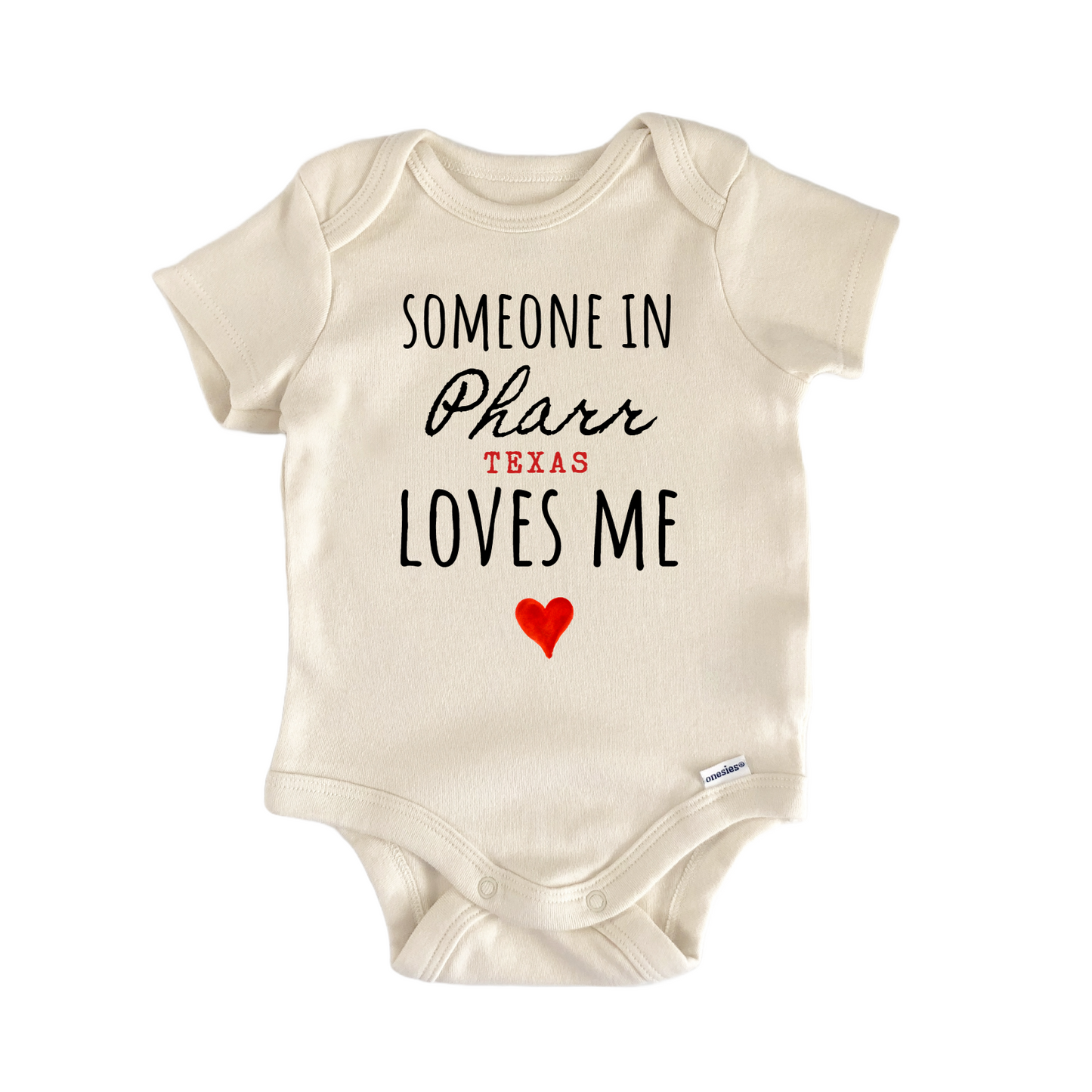 Pharr Texas Baby Gift Baby Bodysuit