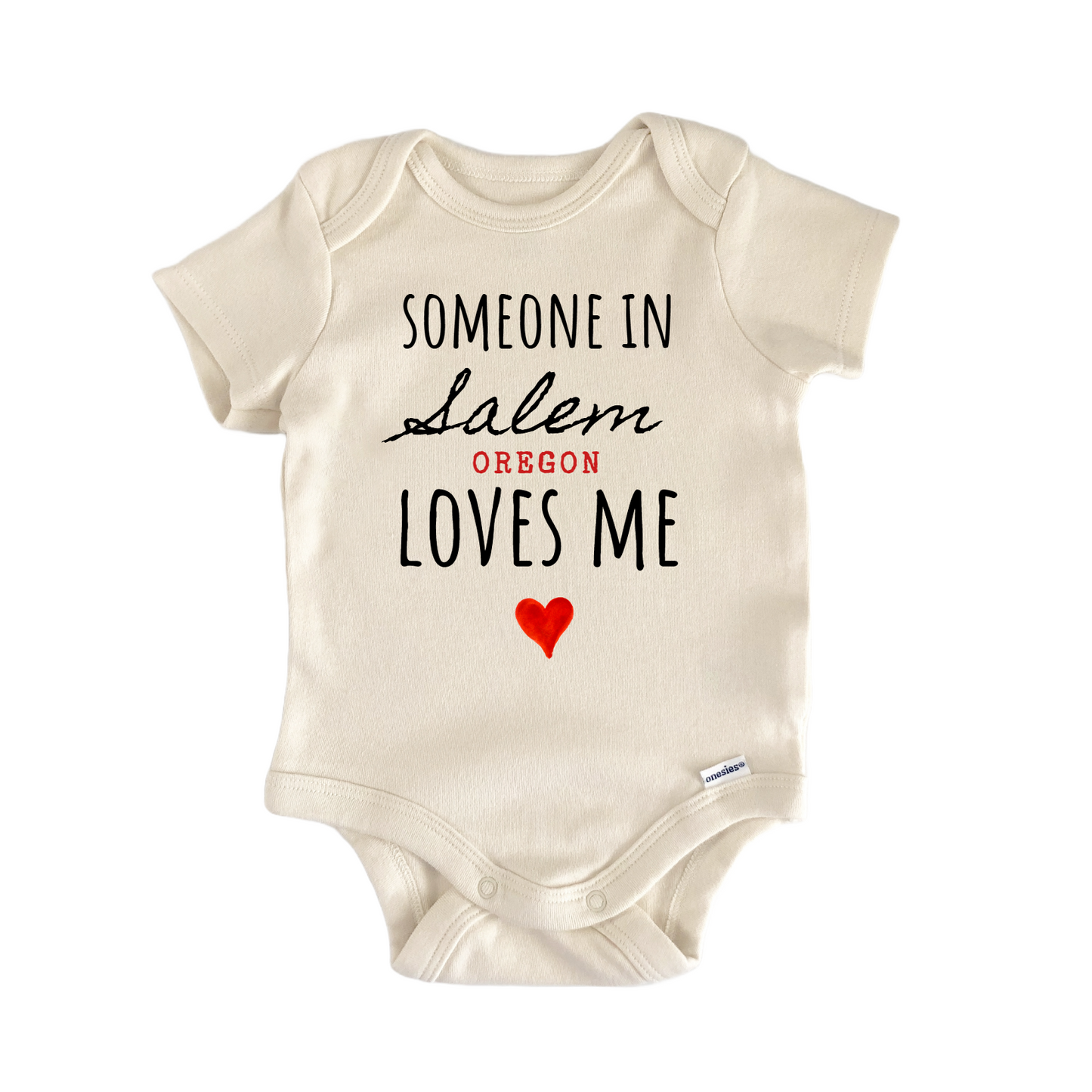 Salem Oregon Baby Gift Baby Bodysuit