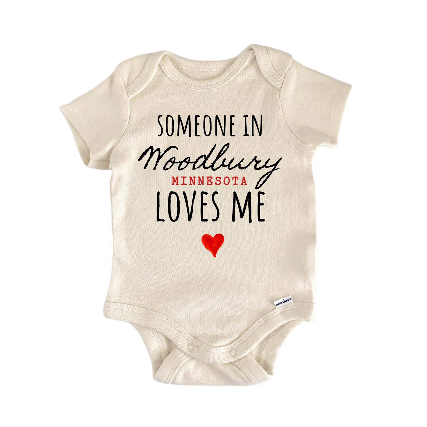 Woodbury Minnesota Baby Gift Baby Bodysuit