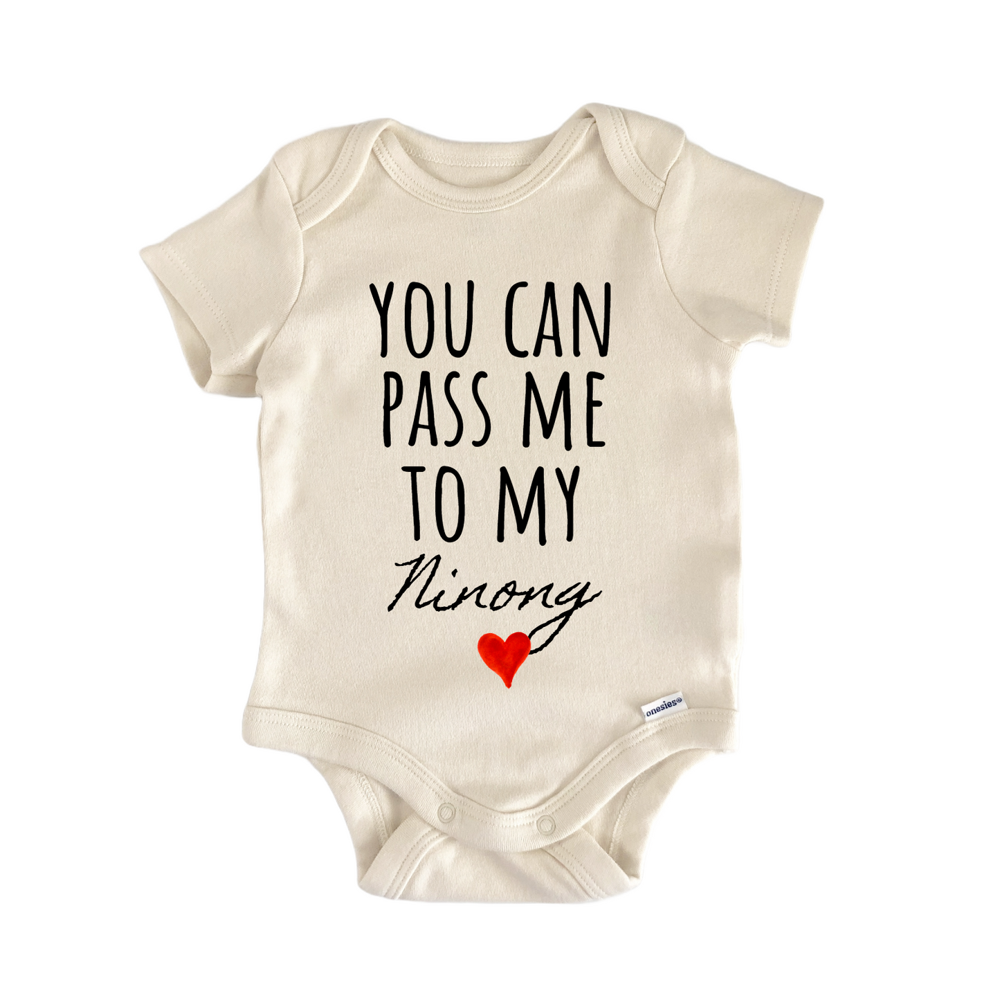 Ninong Announcement Baby Gift Baby Bodysuit