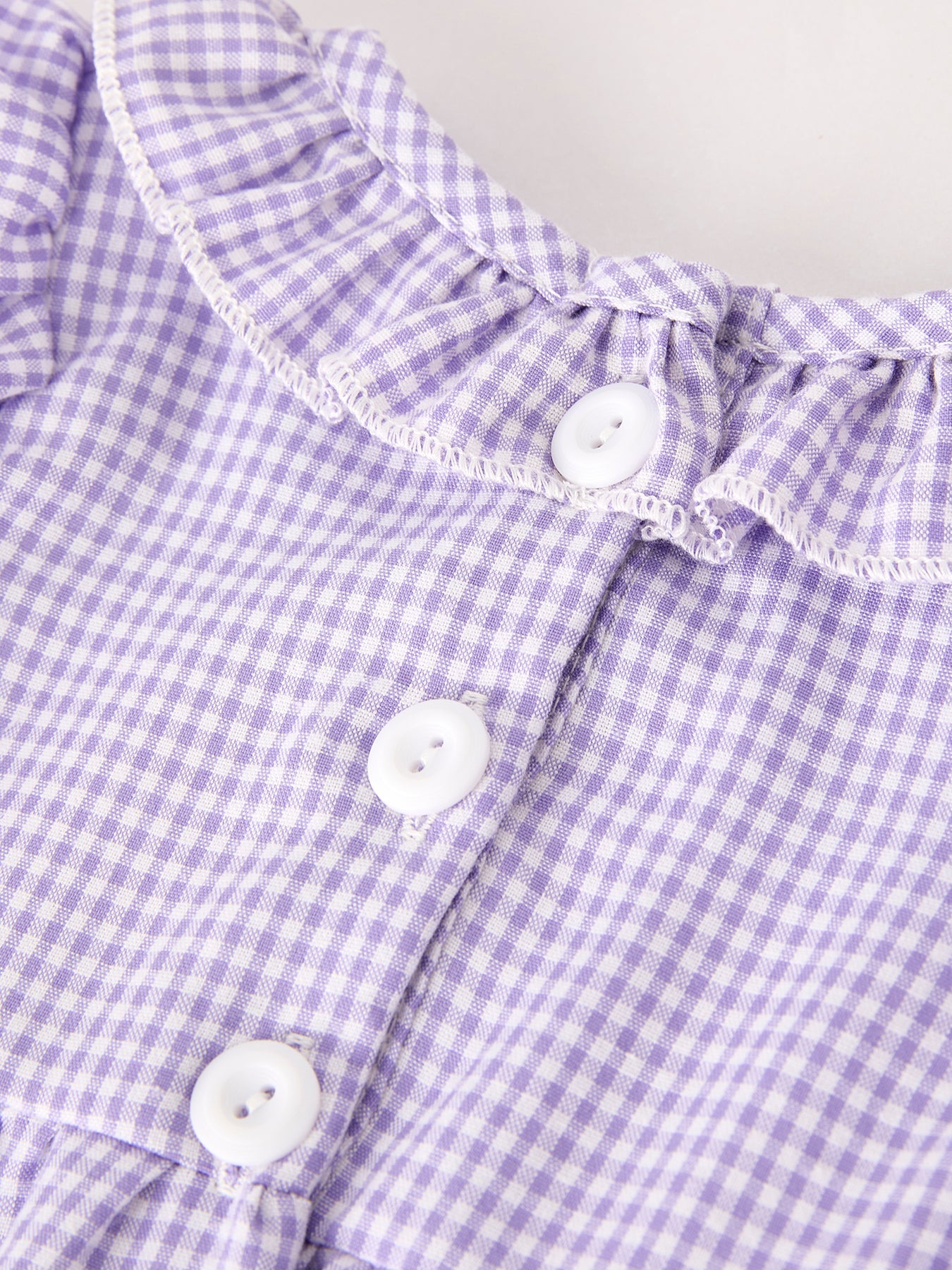 Fall Halloween Purple Balloon Pumpkin Cat Smock Embroidery Baby Girl Romper