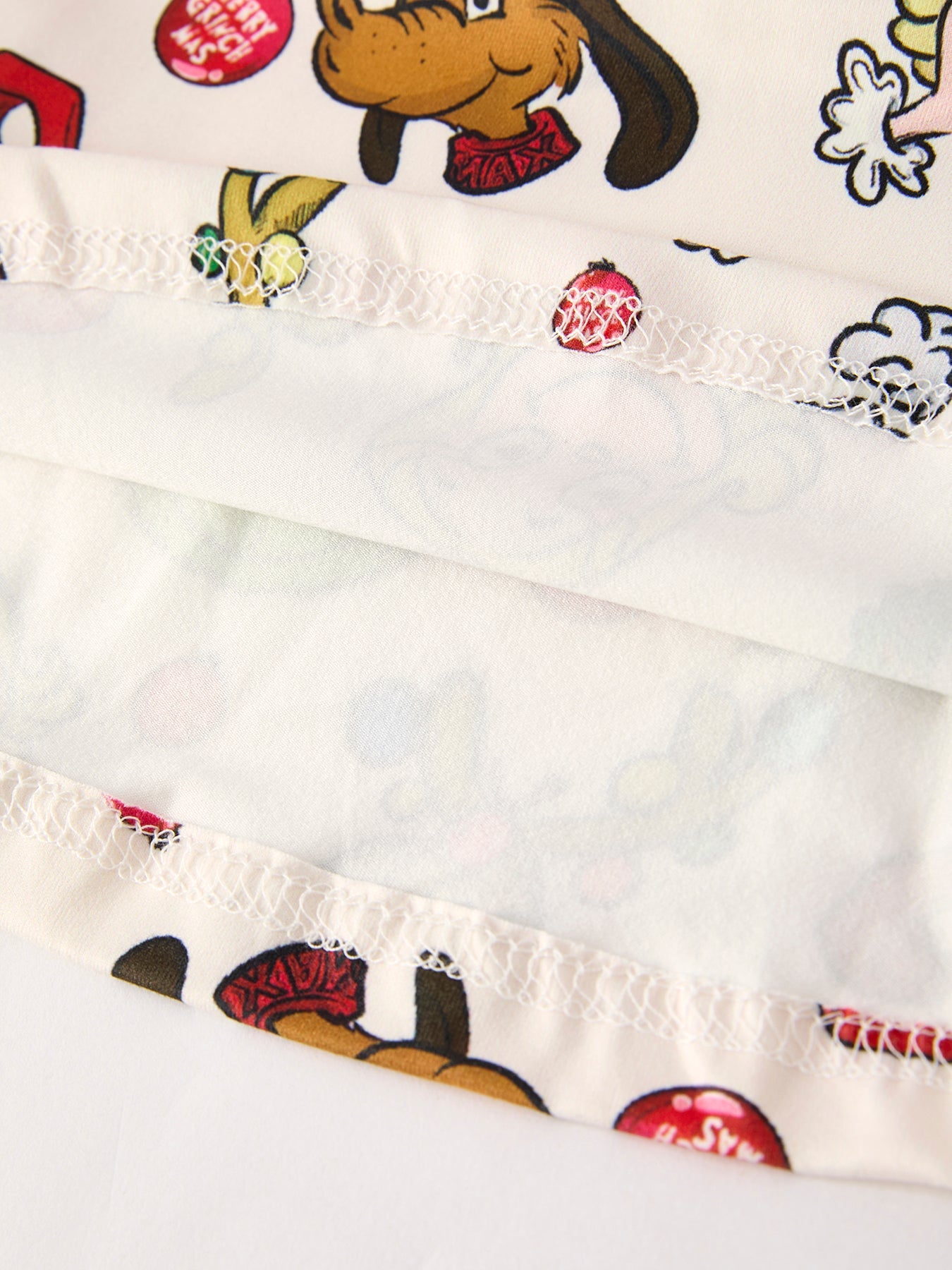 Winter Christmas Character Colorful Print Girls Dress