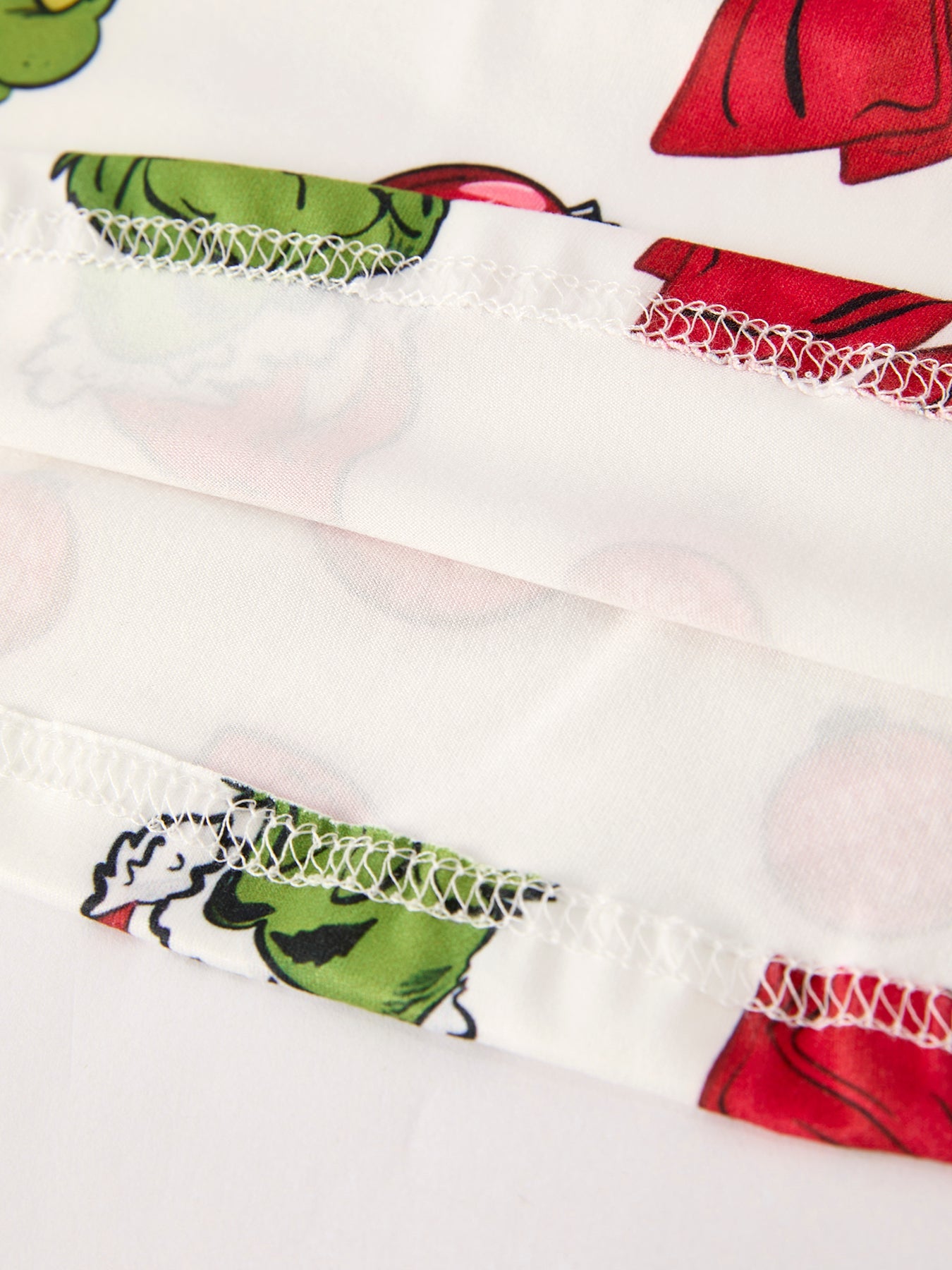 Winter Christmas Santa Hat Character Print Green Girls Dress