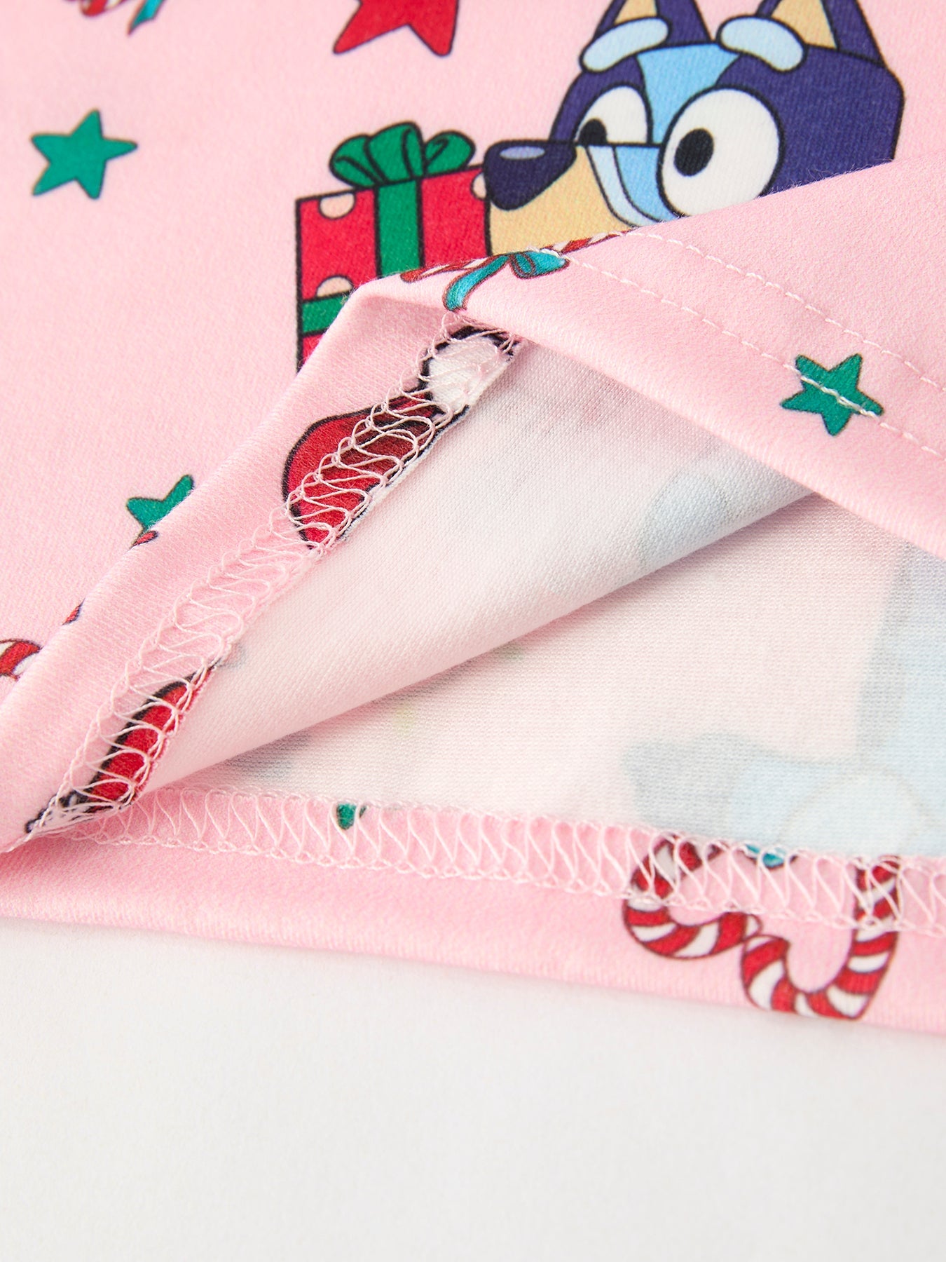Christmas Festive Baby Girls Pajamas with Ruffles