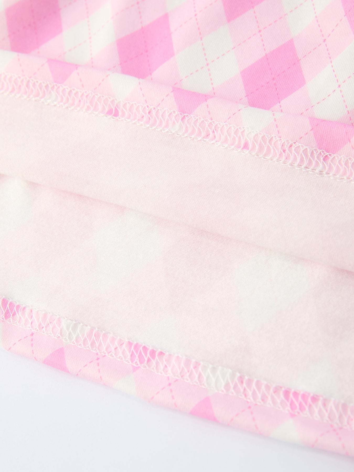 Spring Golf Embroidered Girls Smocked Bow Dress fabric and material close-up