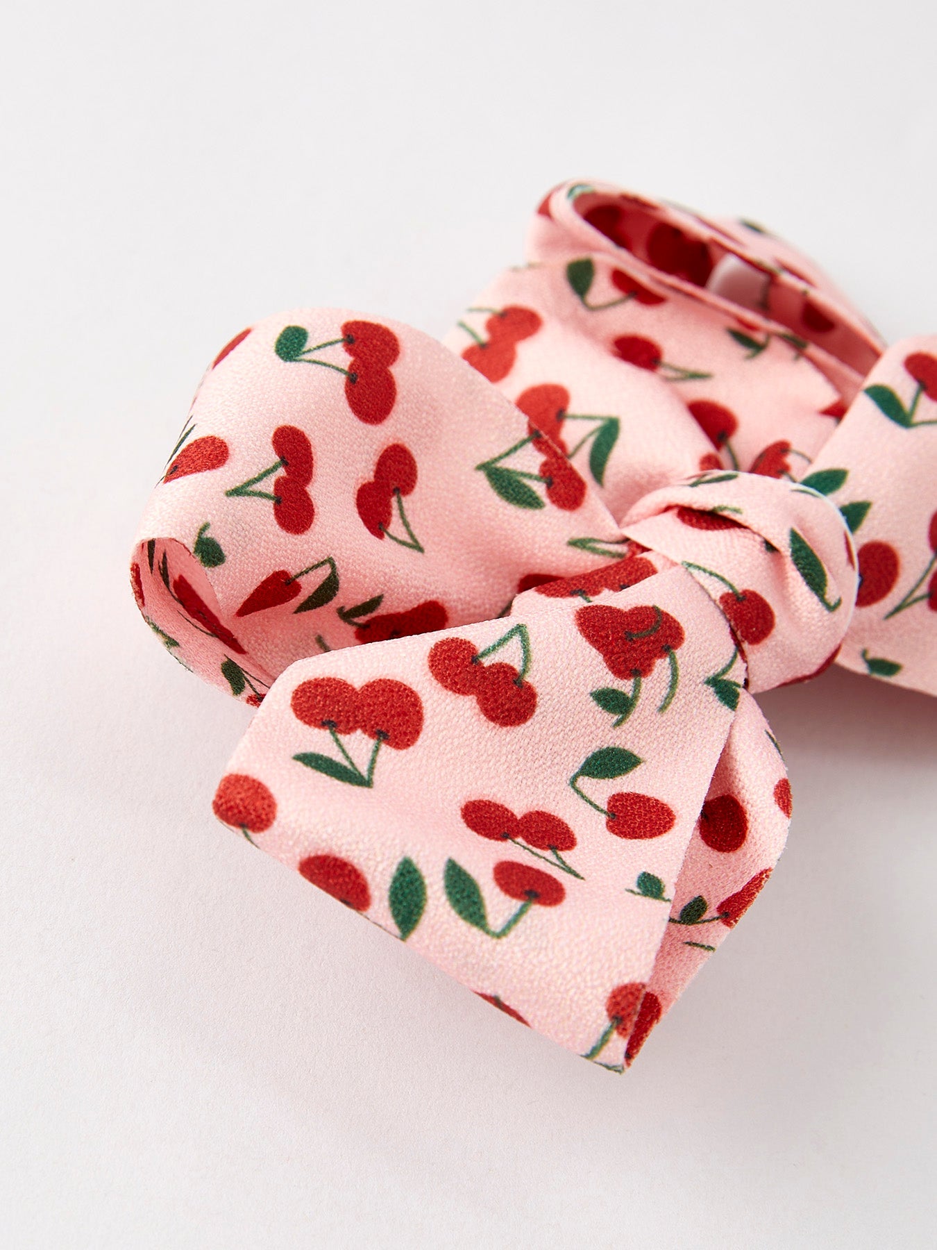 Cherry Bow Hairpin