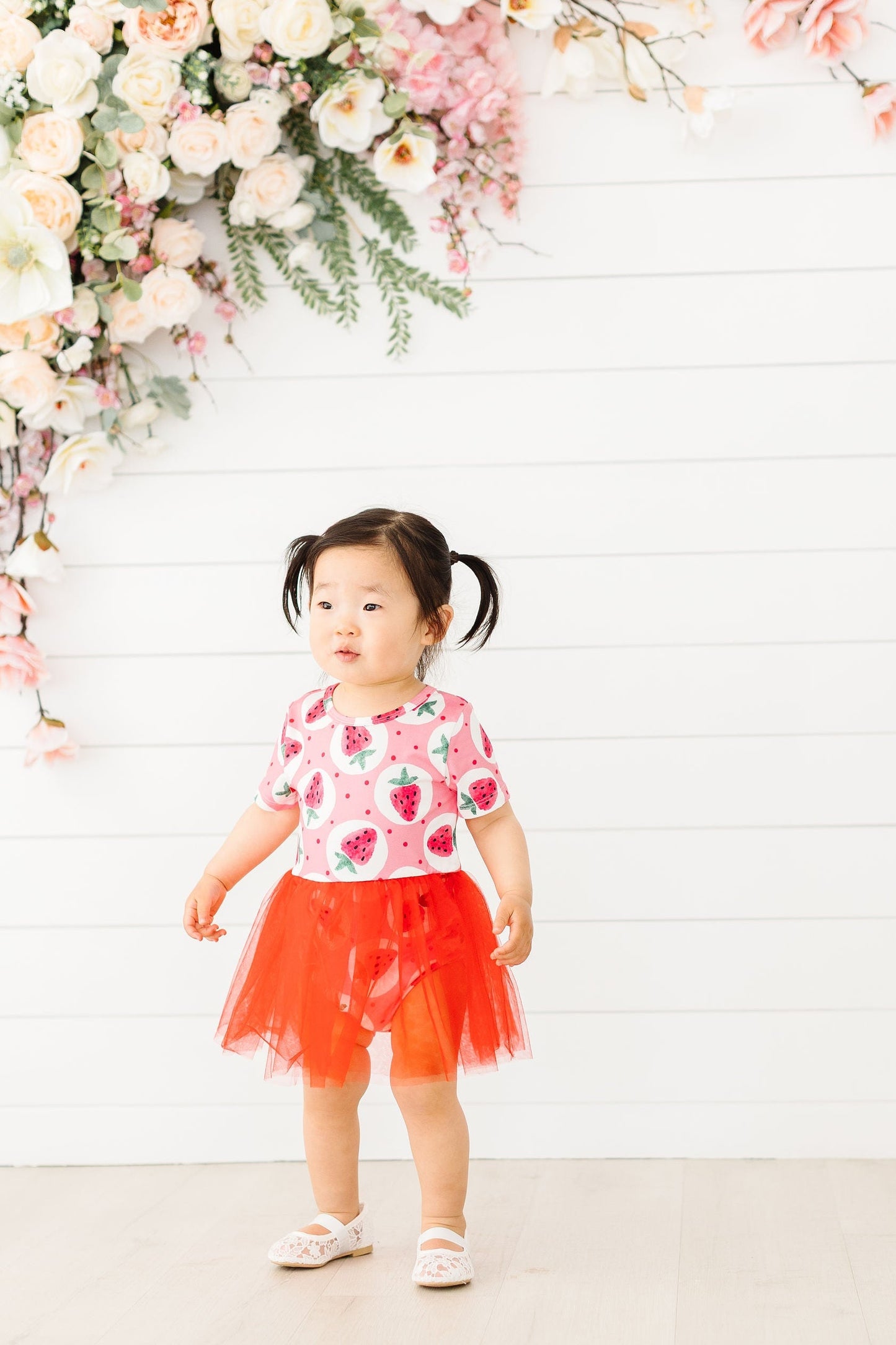 SALE Strawberry Fields Tutu Bodysuit