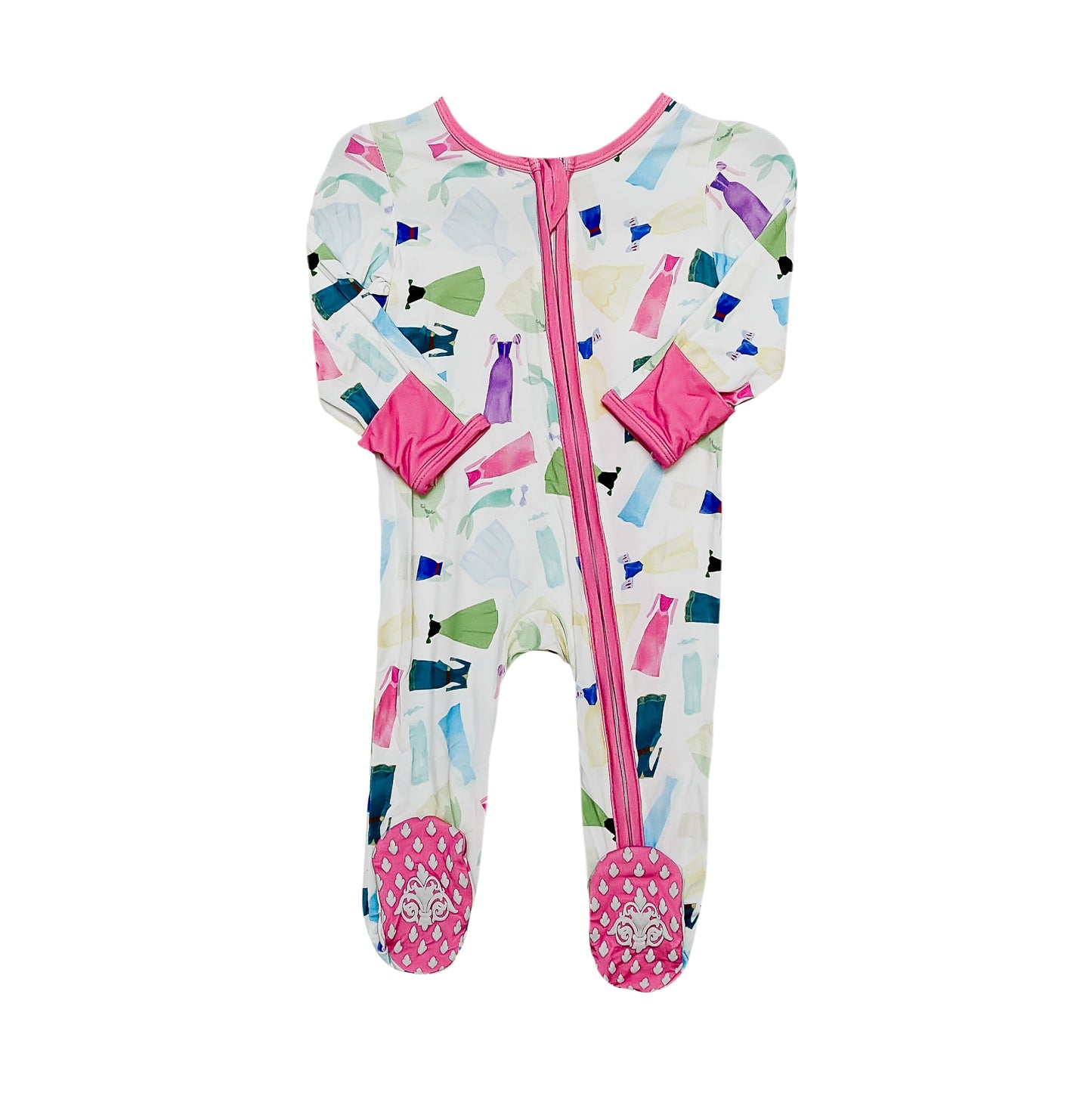 Princess bamboo romper front view