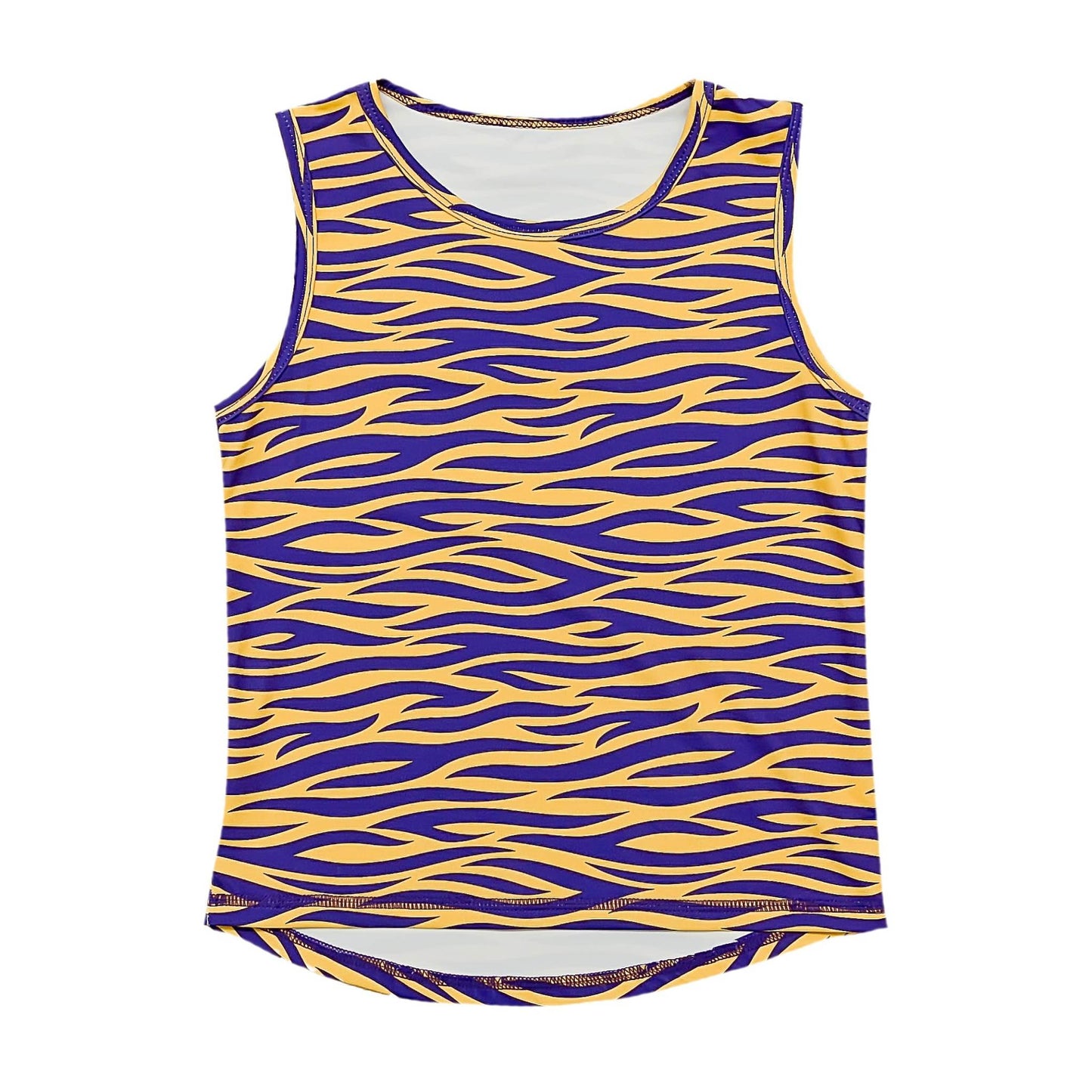 Tiger Striped High Low Tank