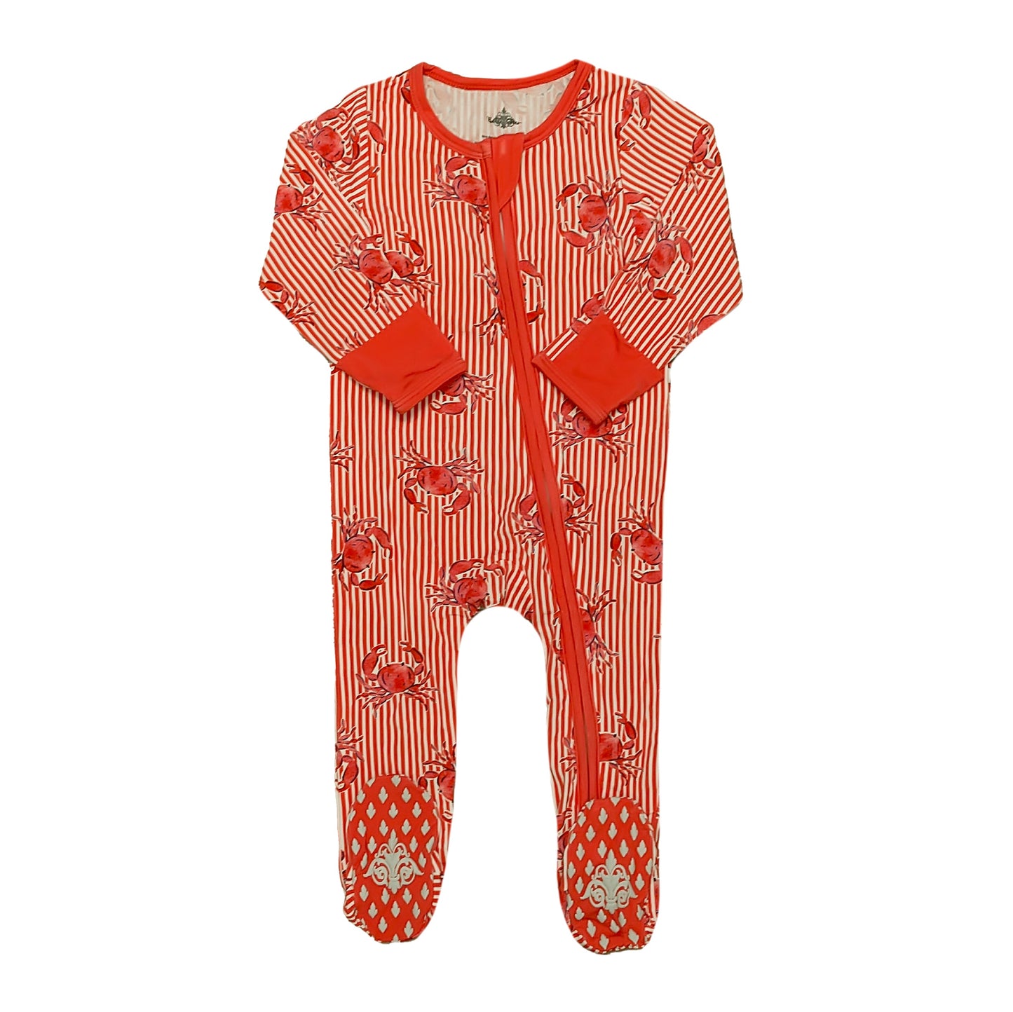 Crabby Bamboo Romper