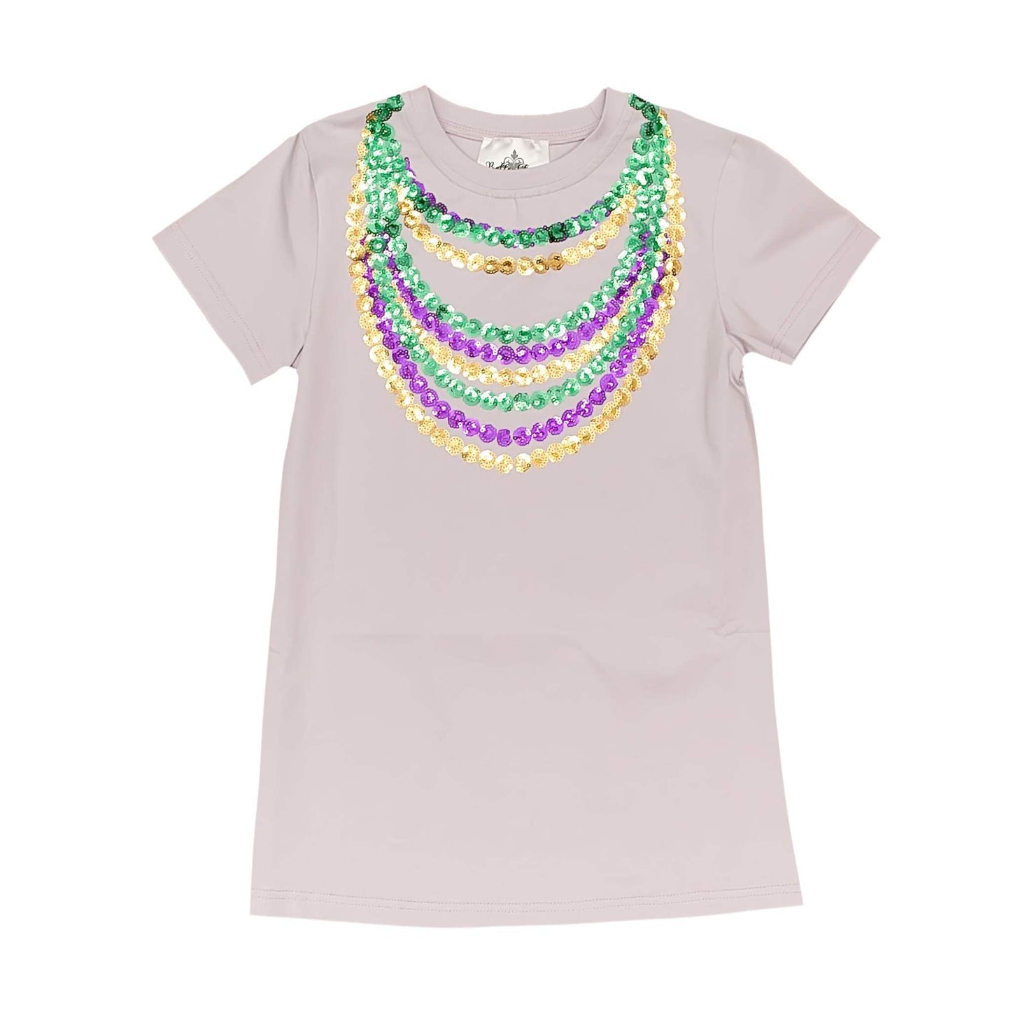 Beads Lavender Dress