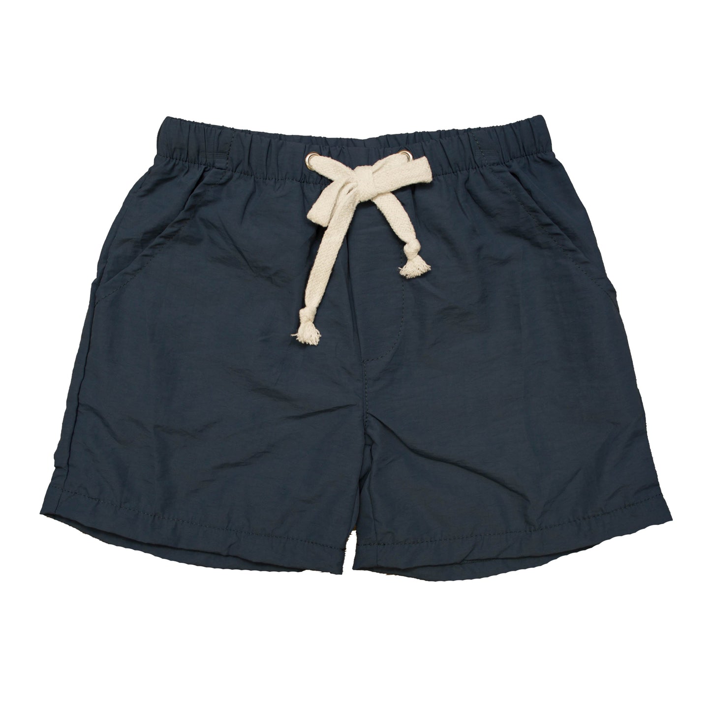 navy blue phoenix boys shorts with drawstring waistband and side pockets