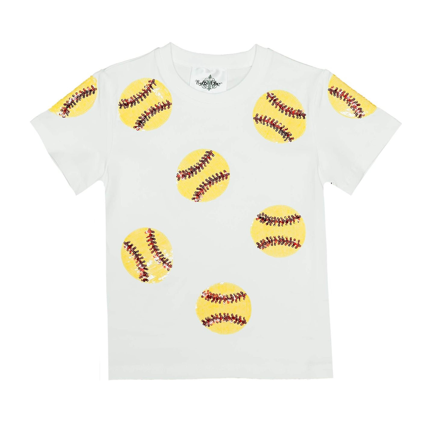 Softball Sequin Shirt, detail view