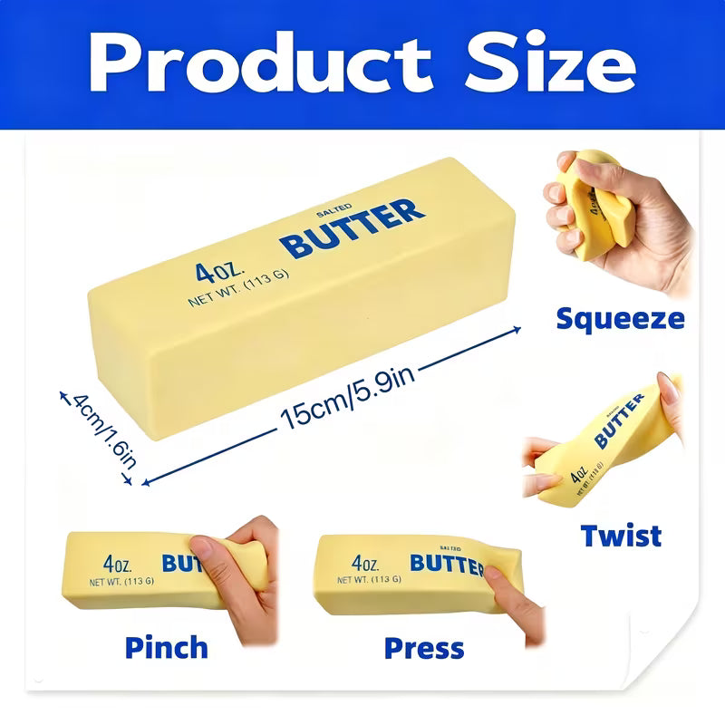 Squishy Butter Stick - Soft Slow-Rising Sensory Fidget Toy