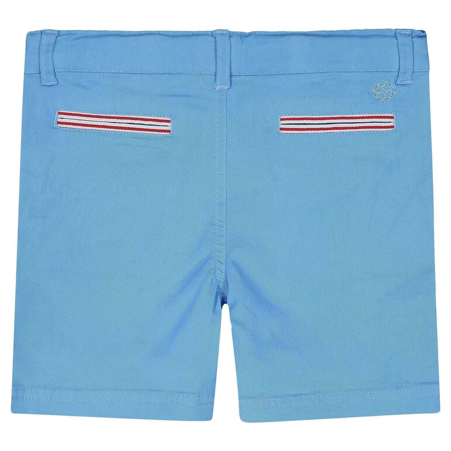 Boys Twill Shorts back view