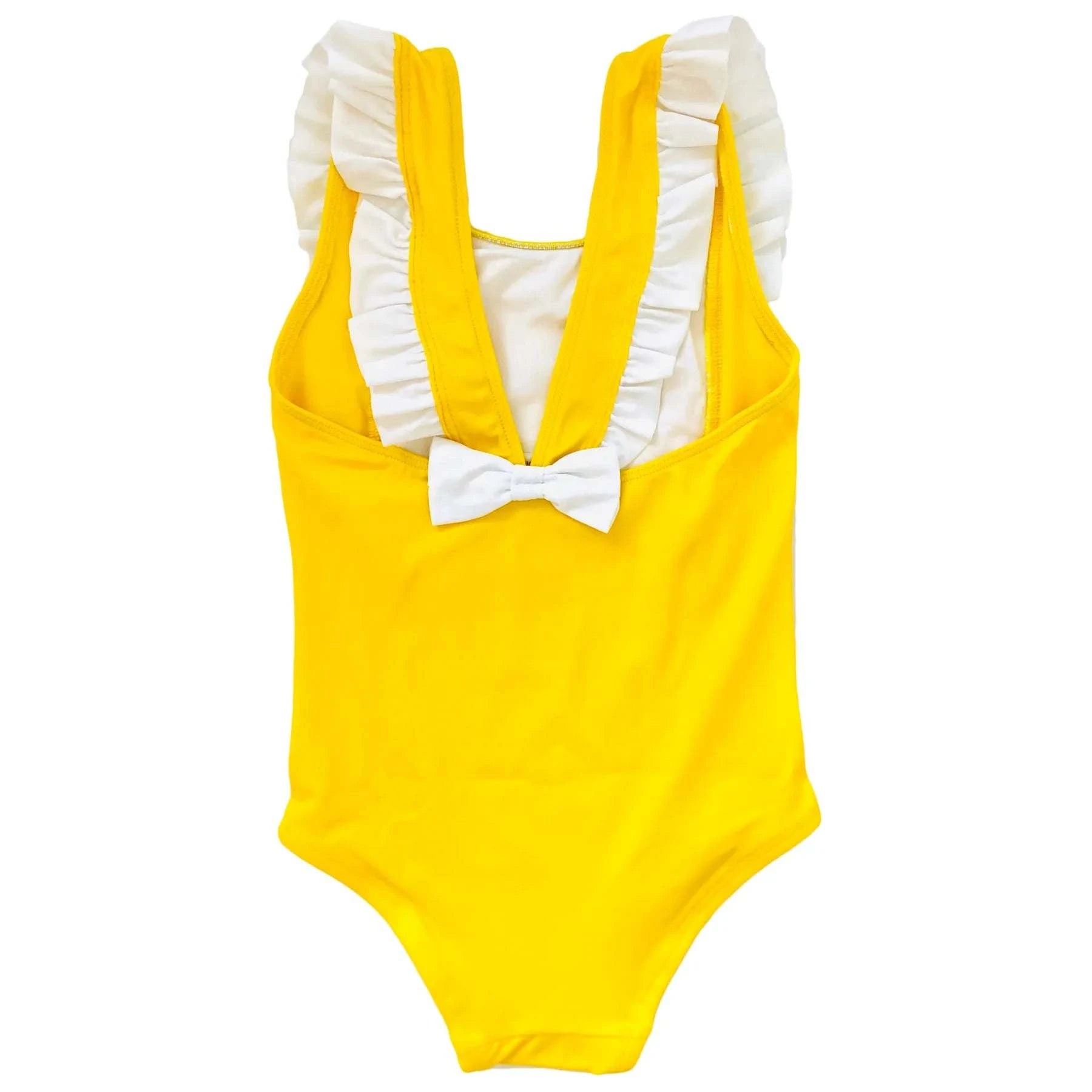 Ayla Ruffle One Piece - Yellow