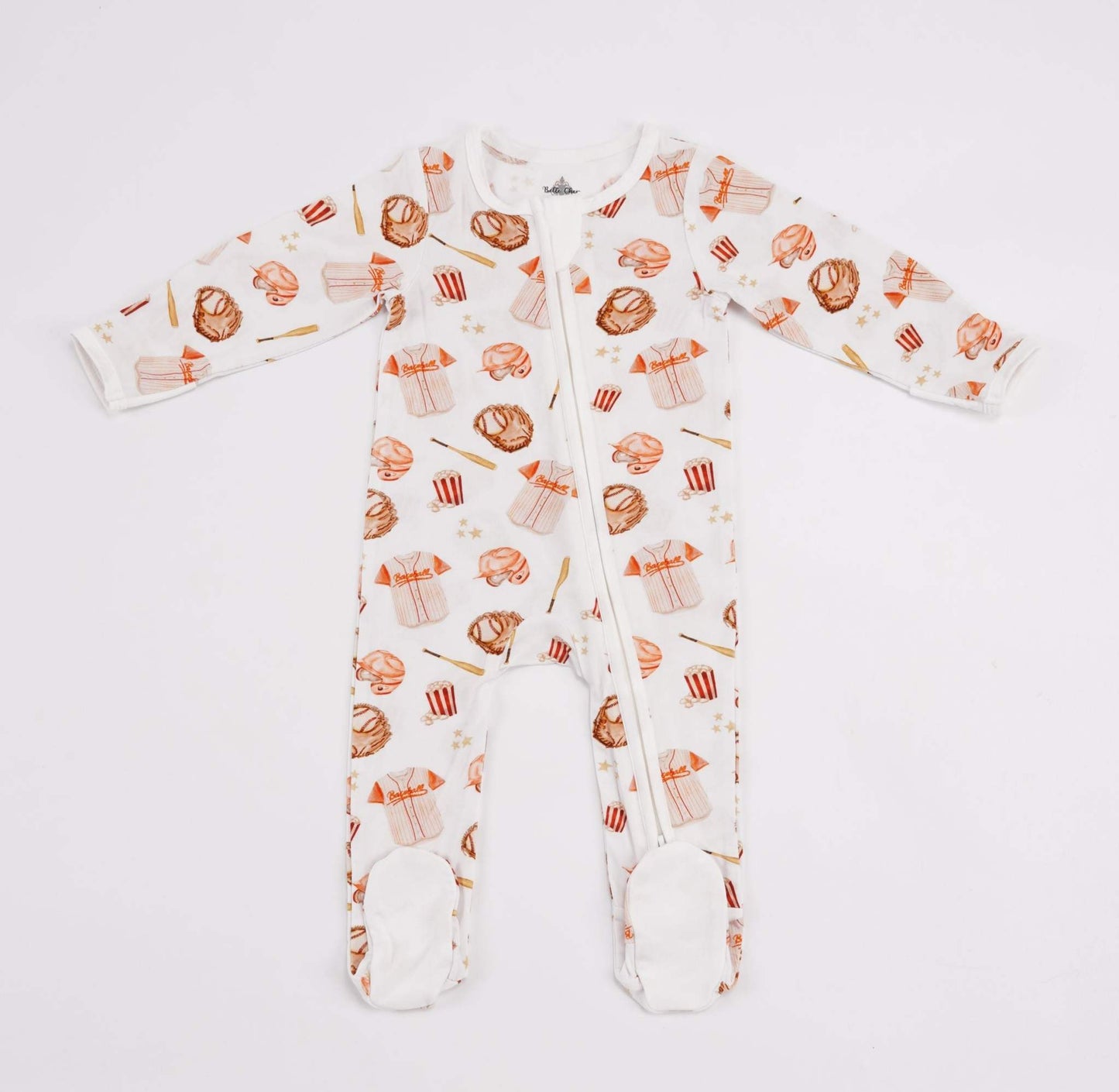 Baseball Bamboo Romper