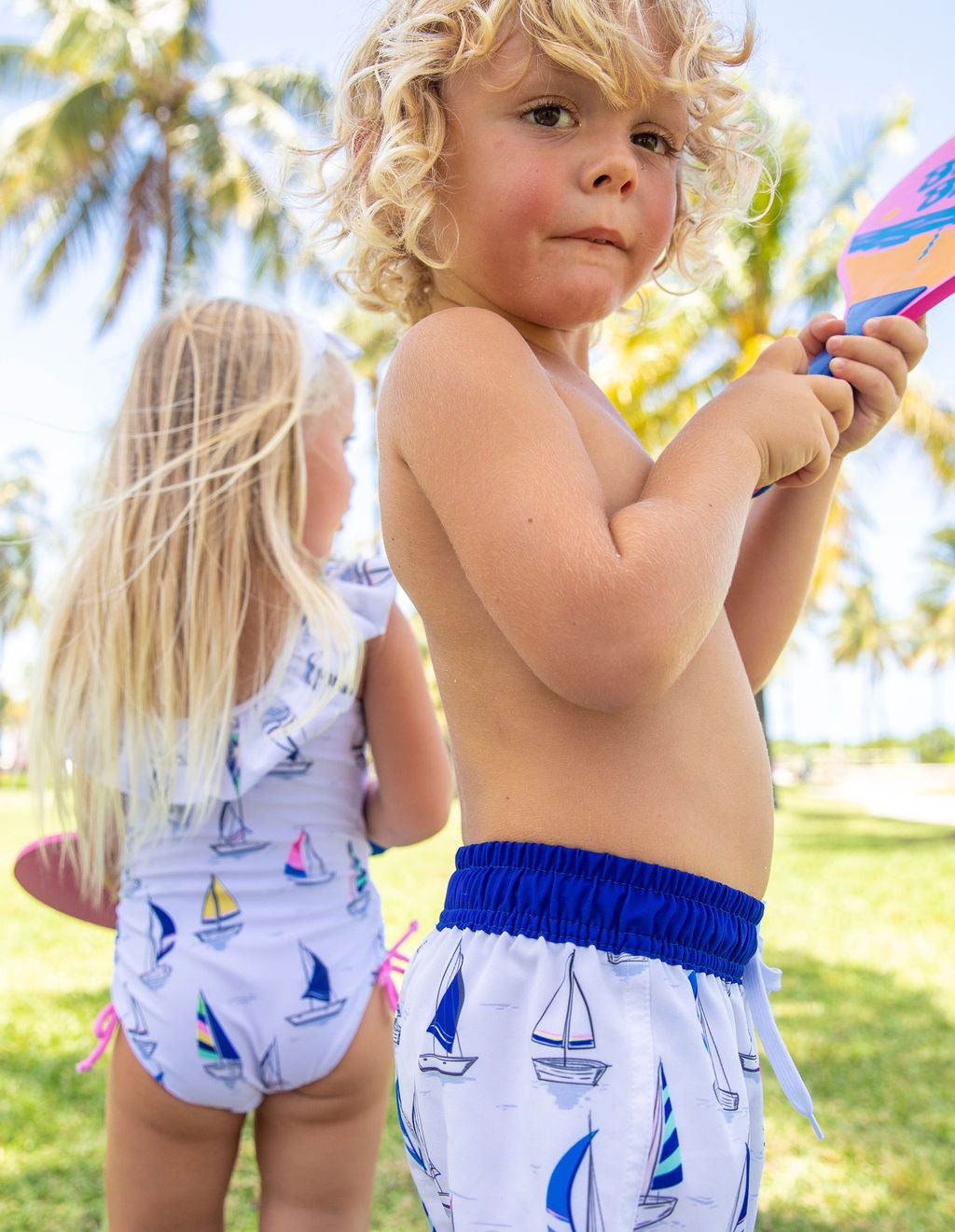 Coastal Soul One Piece Swimsuit side view