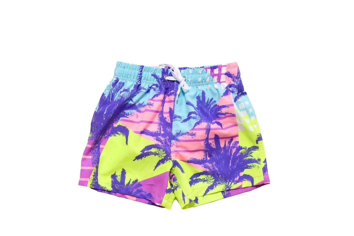 Goodtime Palms Trunks swimsuit detail view