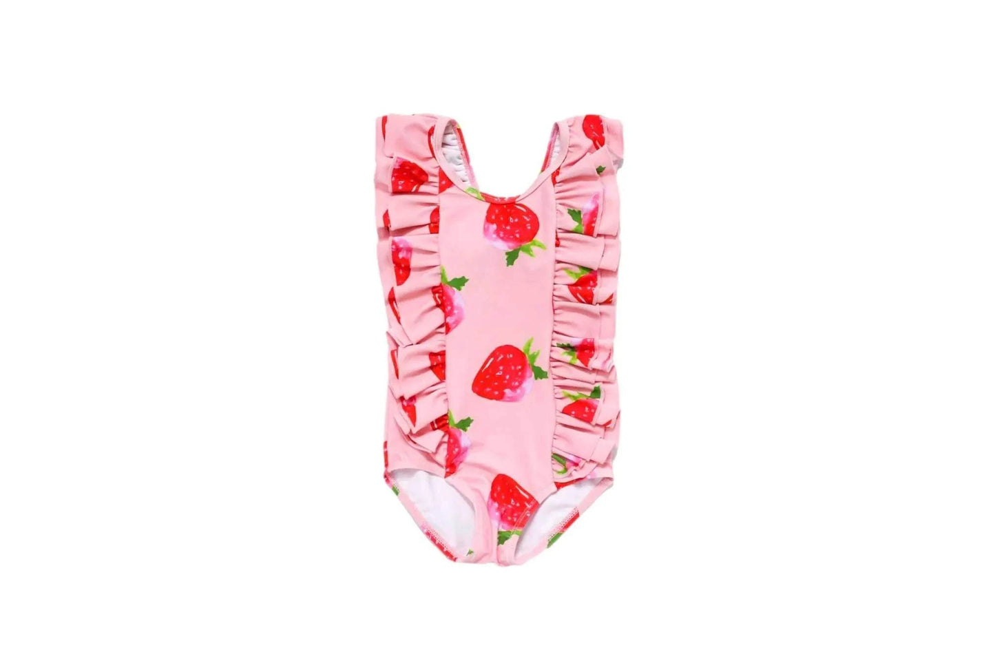 Blueberry Bay - Strawberry Seascape One Piece Swimsuit