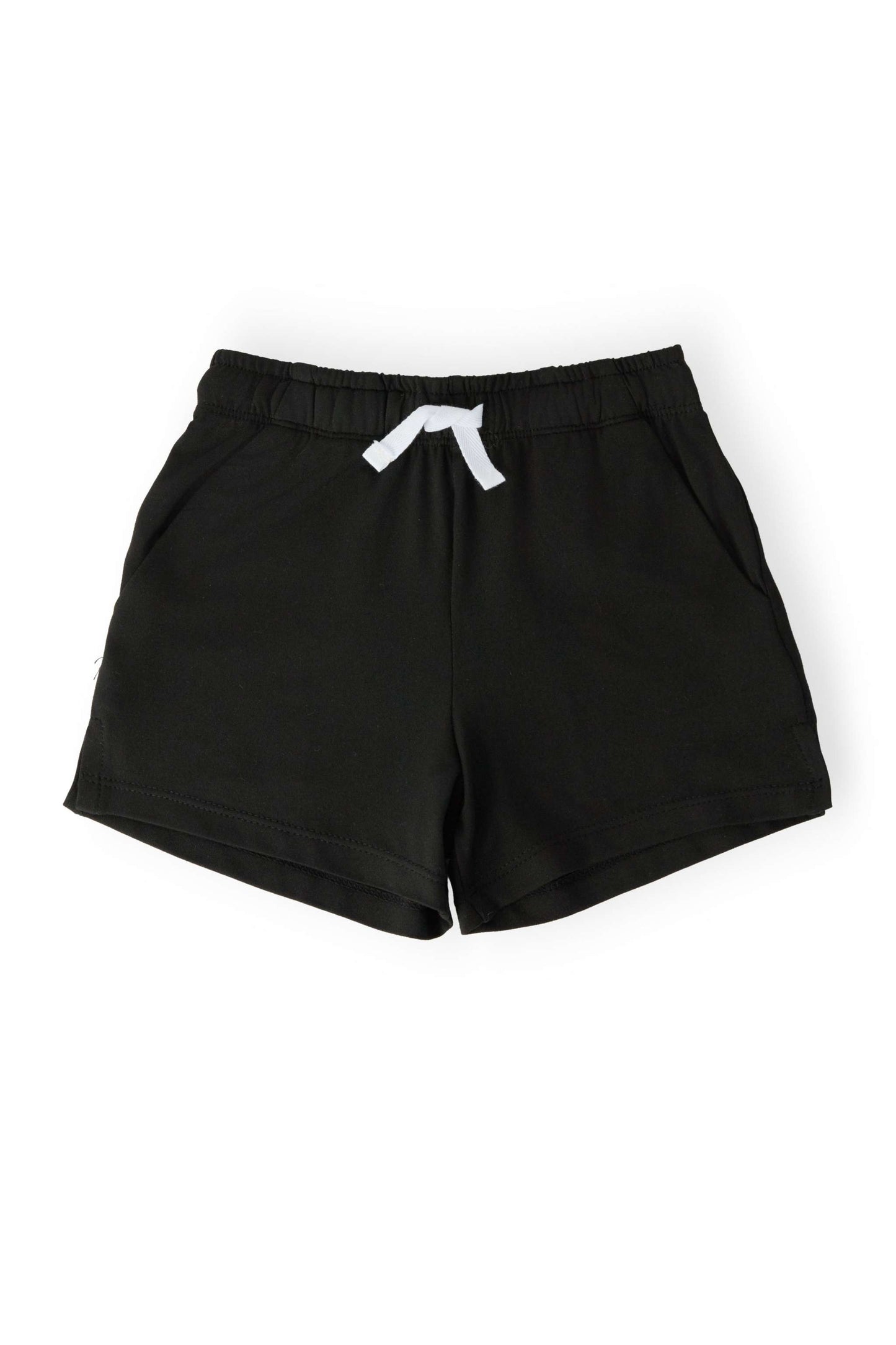 Boys Black Play Shorts front view