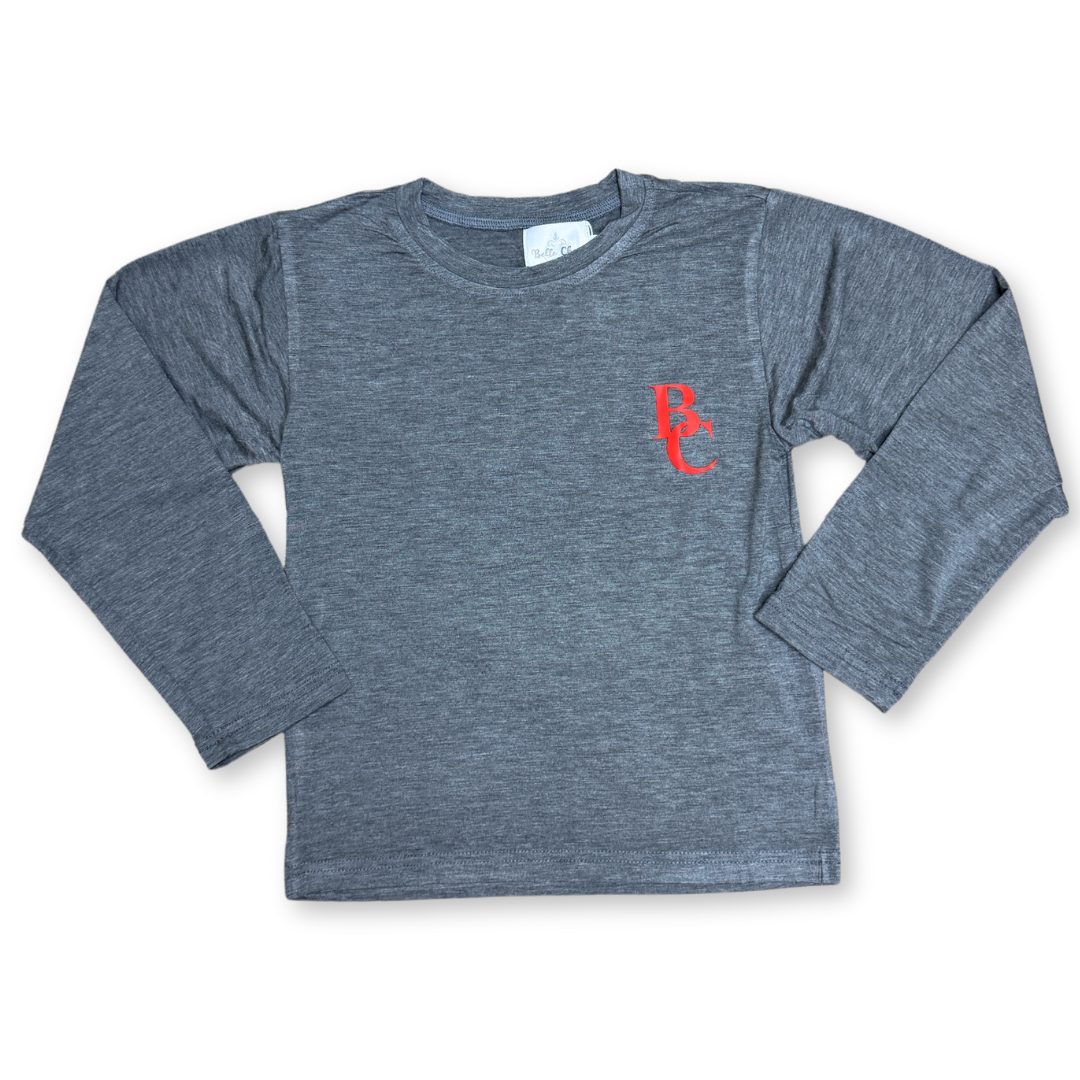 Cajun Santa Long Sleeve Kid Modal Shirt