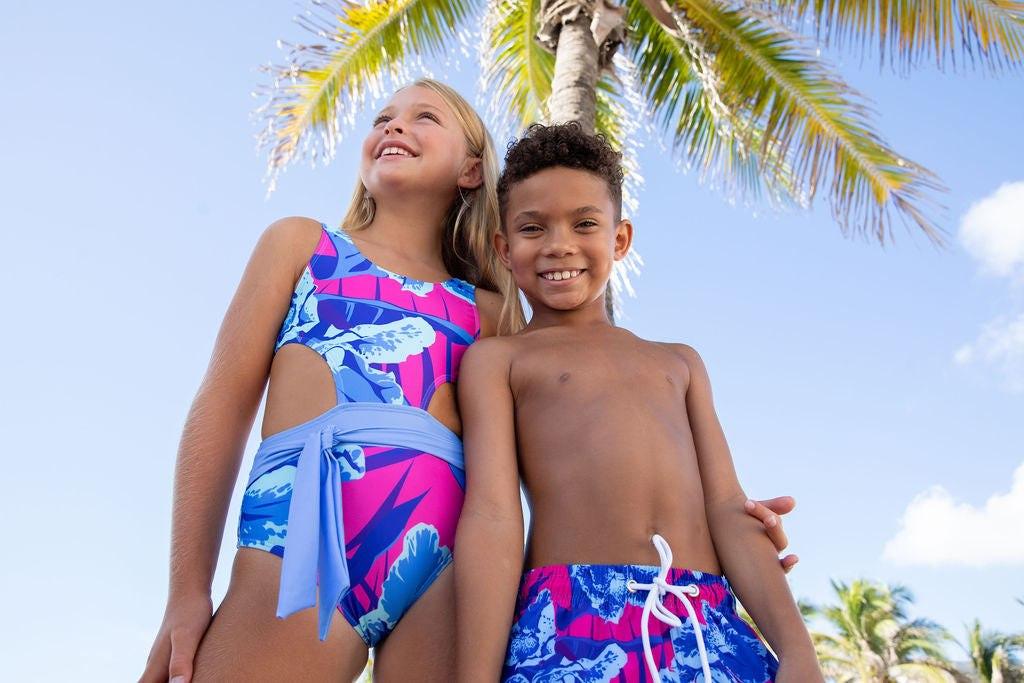 Cape Juniper One Piece Swimsuit styling detail