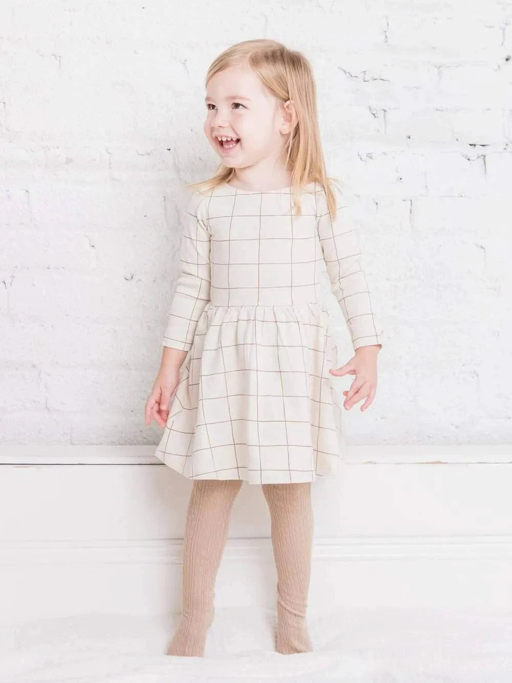 Colored Organics - Stell Swing Dress - Basketweave