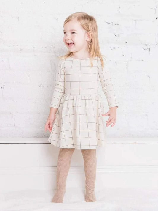 Colored Organics - Stell Swing Dress - Basketweave