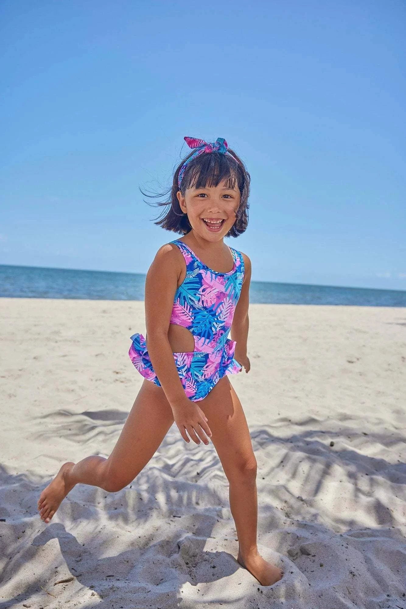 Driftwood Palms One Piece Swimsuit