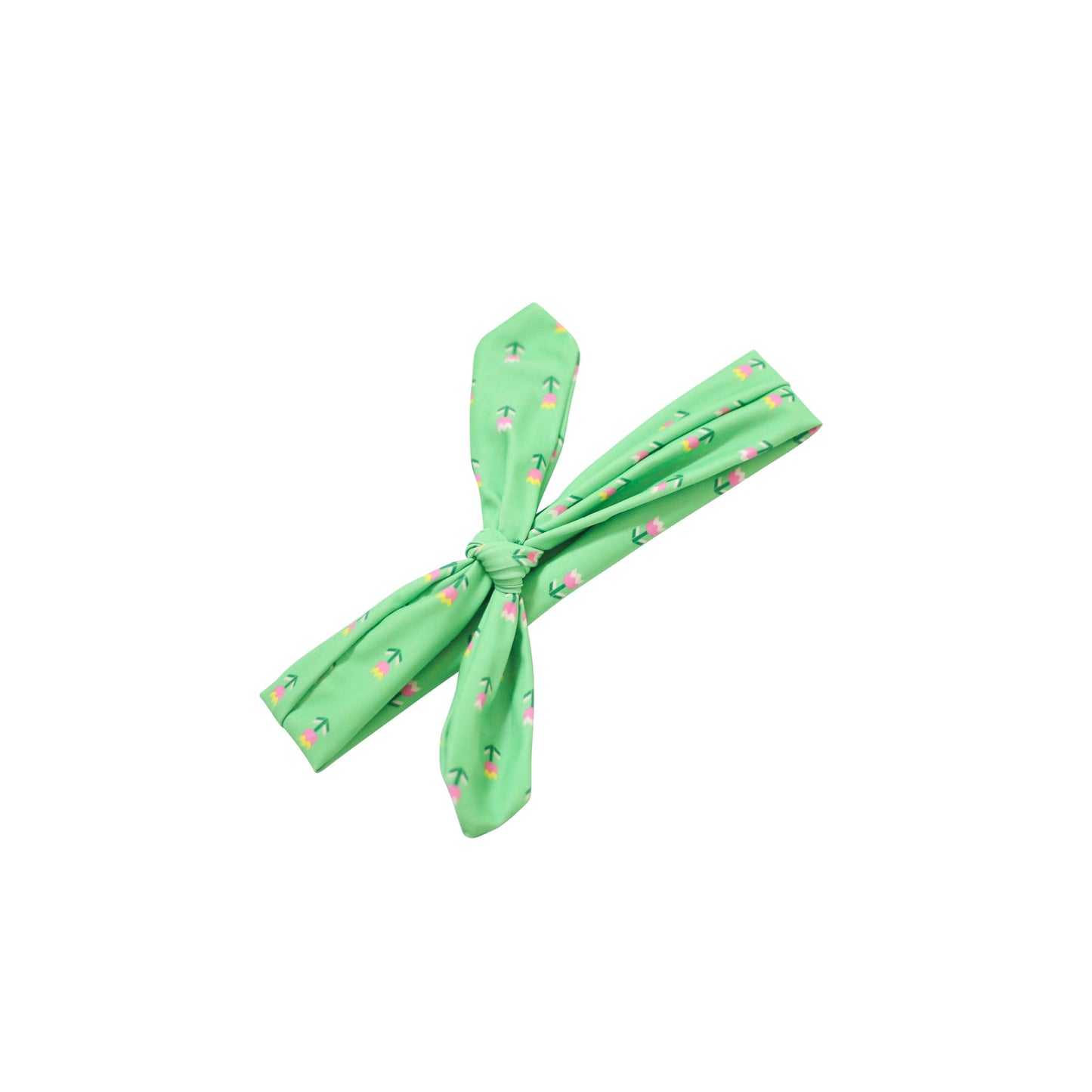 Green Tulip Swim Headwrap