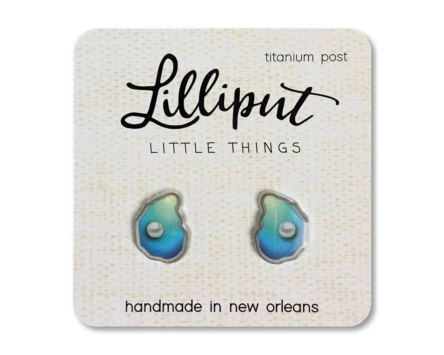Oyster Earrings accessory front view