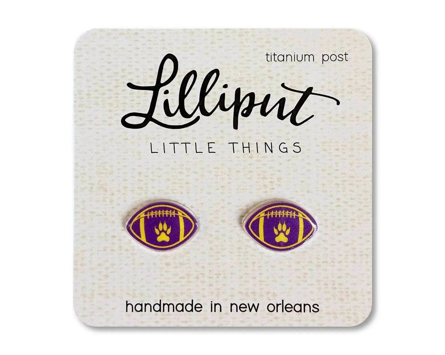 Tiger Paw Football accessory front view