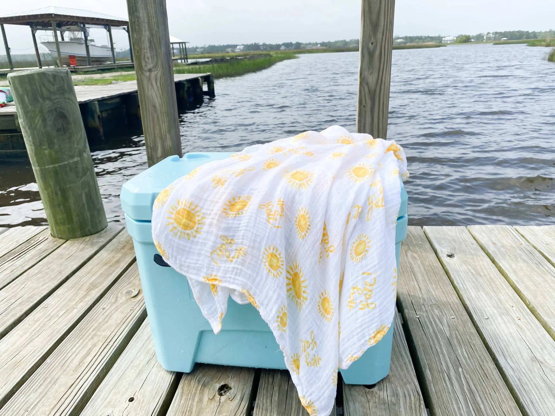 Little Hometown - Hey Y’all Swaddle Blanket