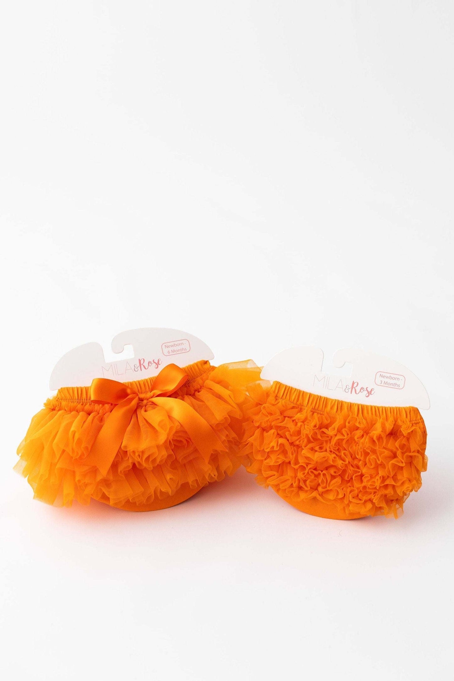 Orange Ruffle Tutu Bloomer - detail view
