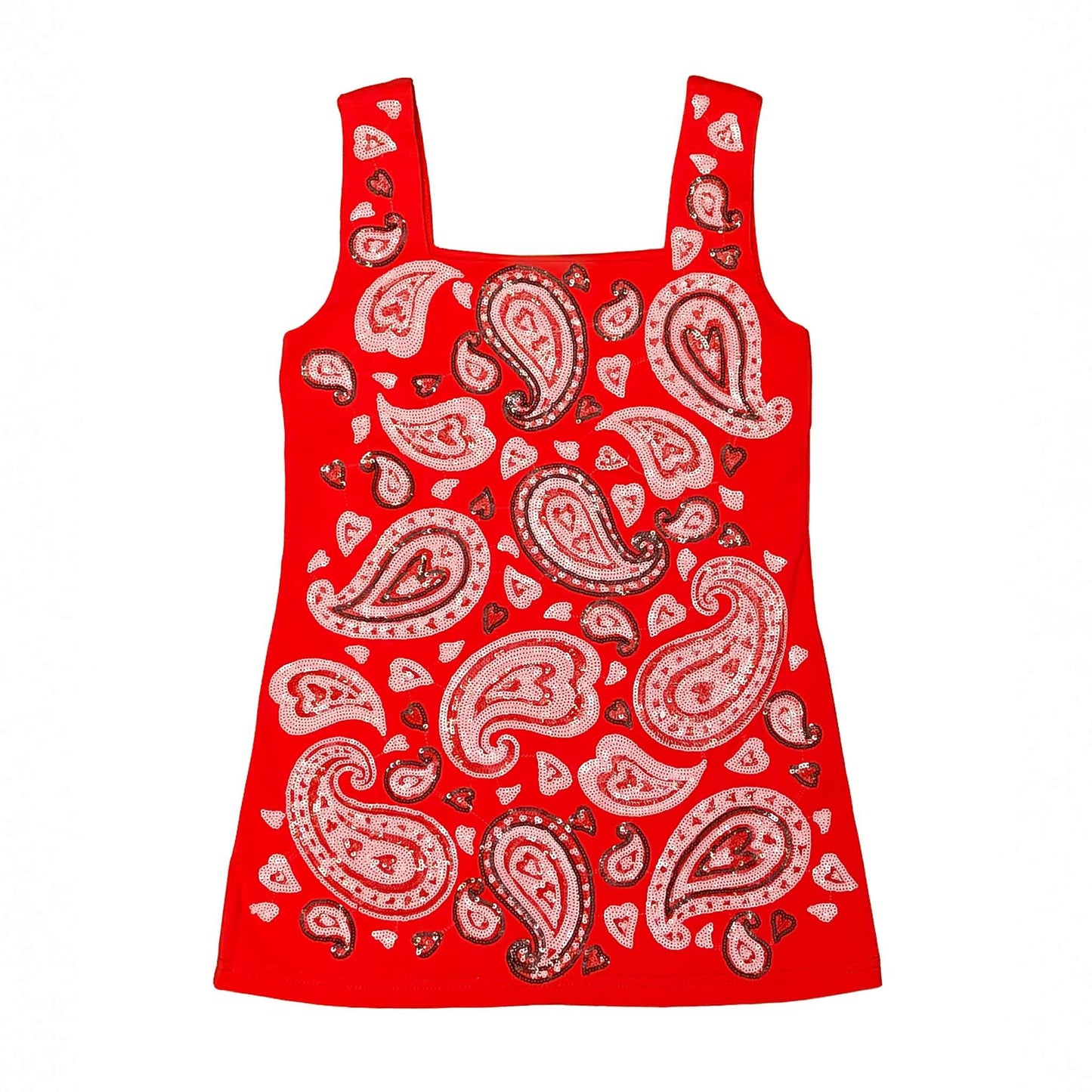 Paisley Dress, side view