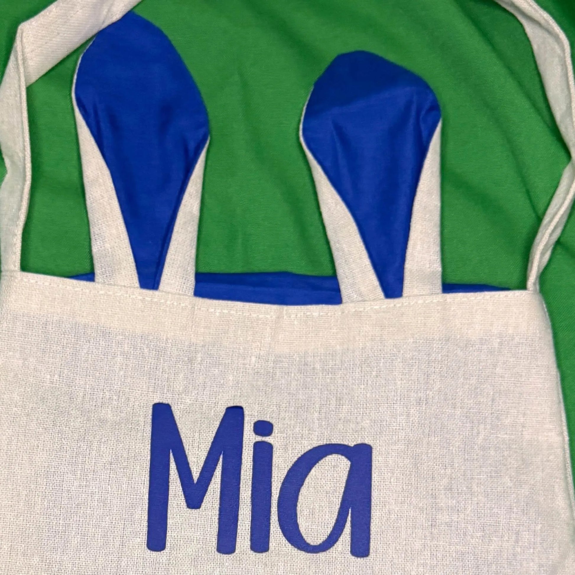 Personalized Easter Canvas Tote Bags