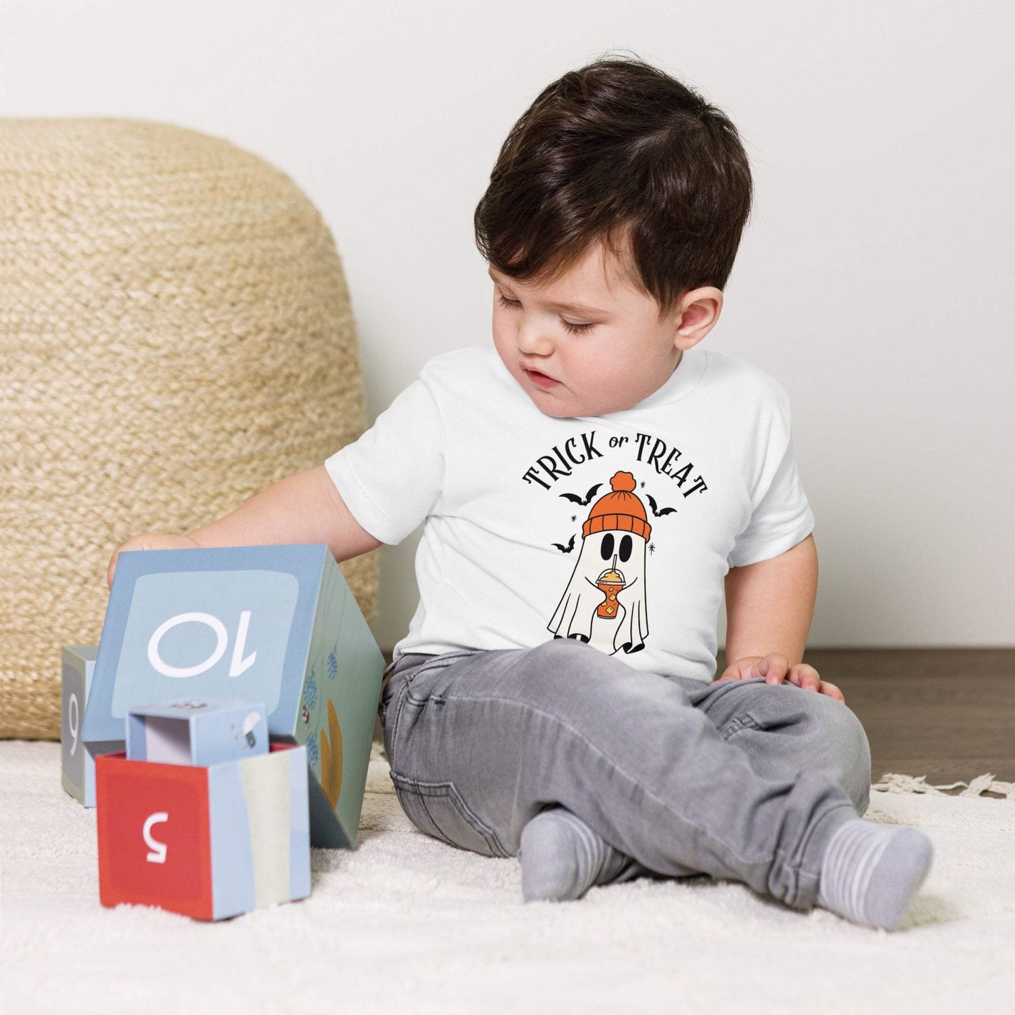 Pumpkin Spice Latte Toddler Halloween Tee